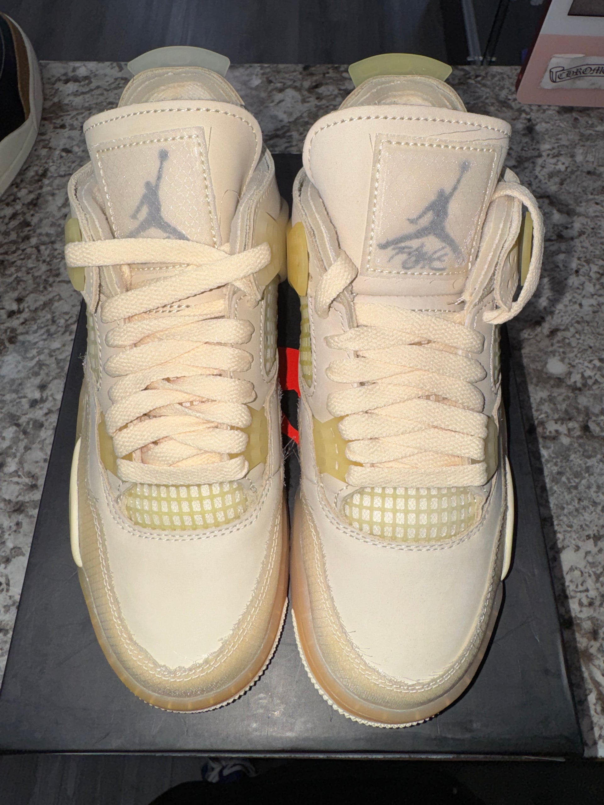 Jordan 4 Retro Off-White Sail (Women's)