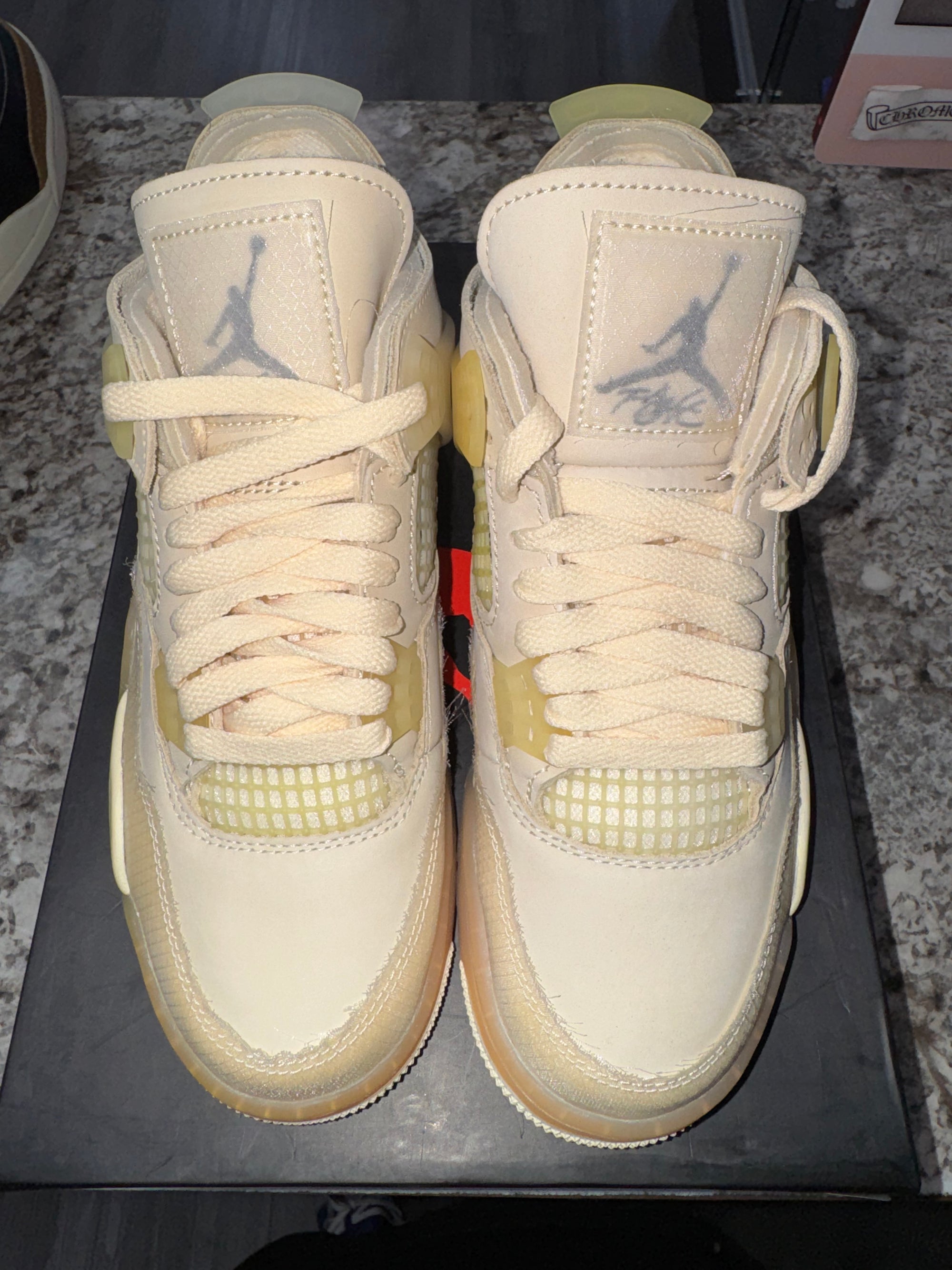 Jordan 4 Retro Off-White Sail (Women's)