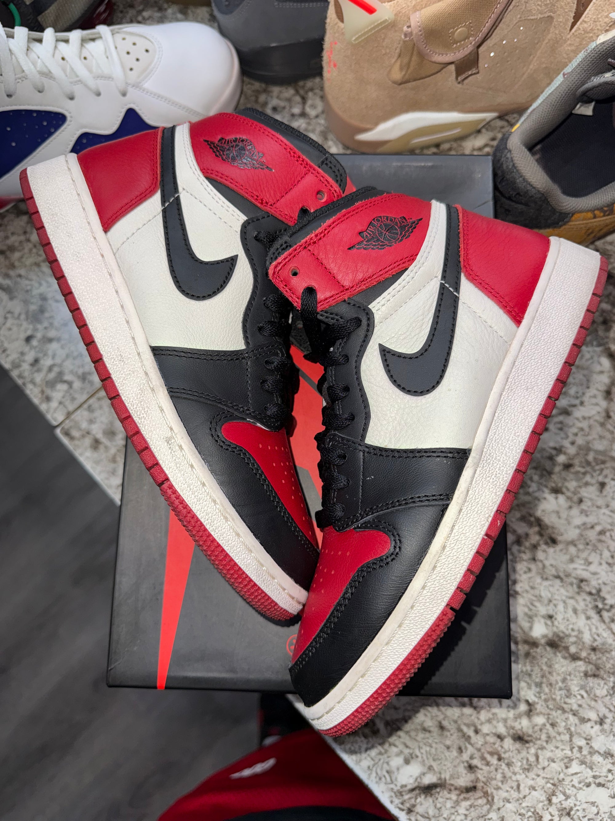 Jordan 1 Retro High Bred Toe (GS)