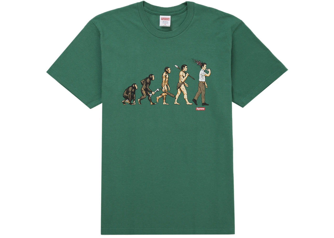 FW26 Supreme Evolution Tee Pine