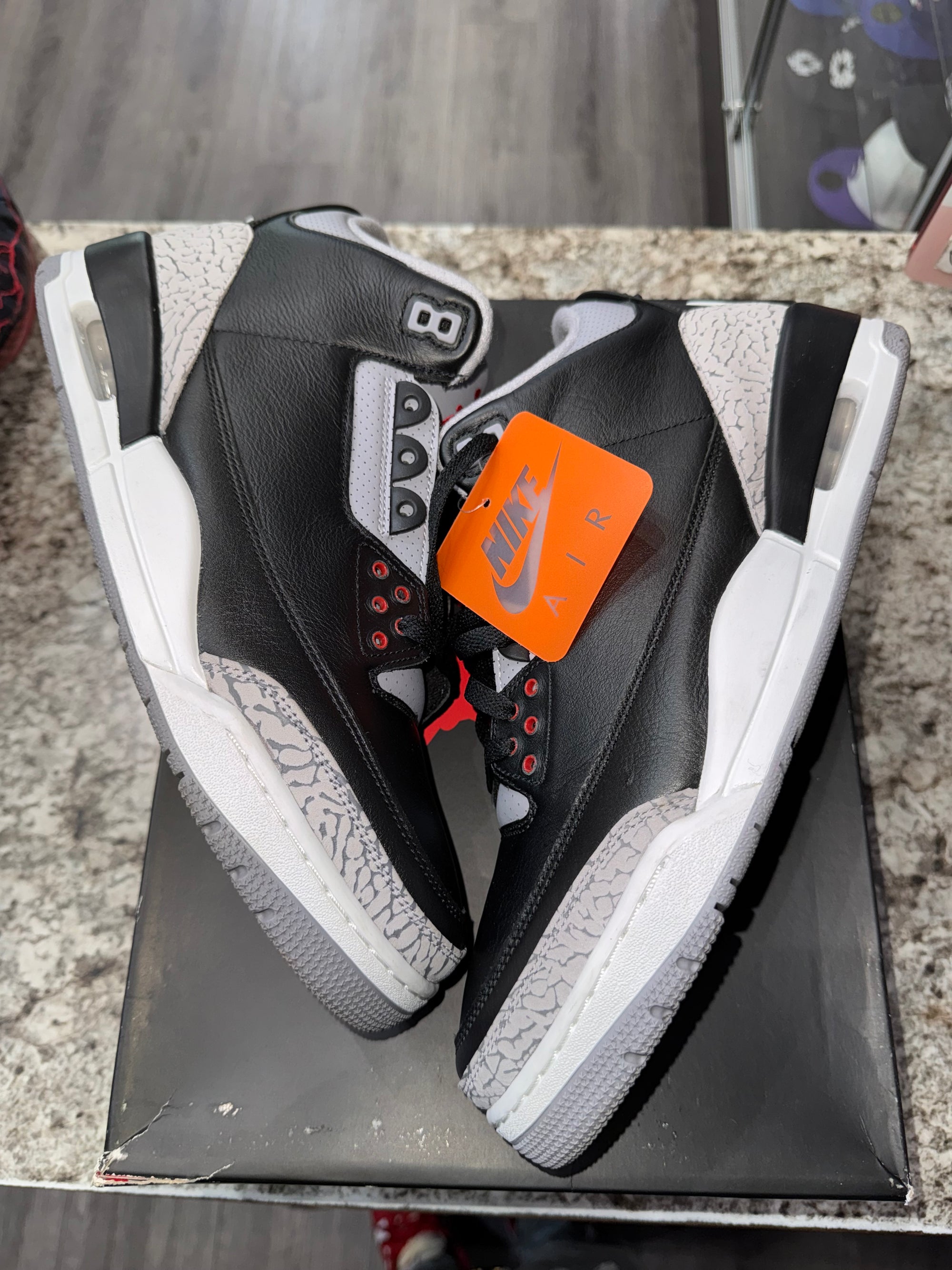 Jordan 3 Retro OG Black Cement (2024)