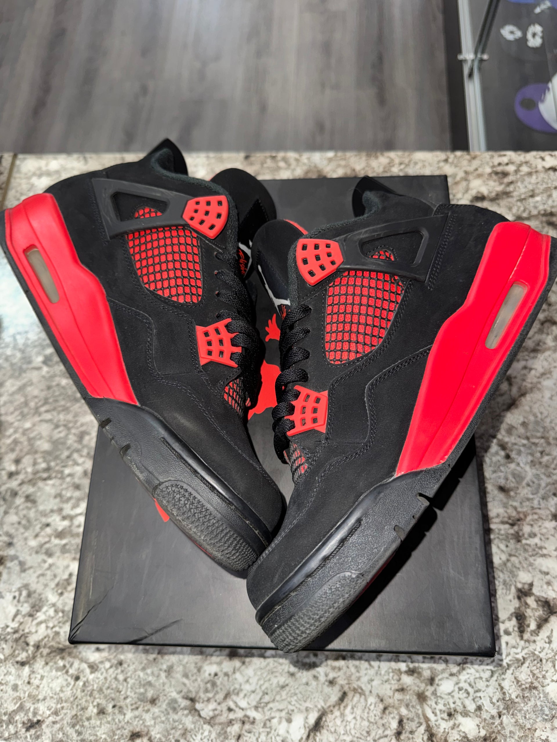 Jordan 4 Retro Red Thunder