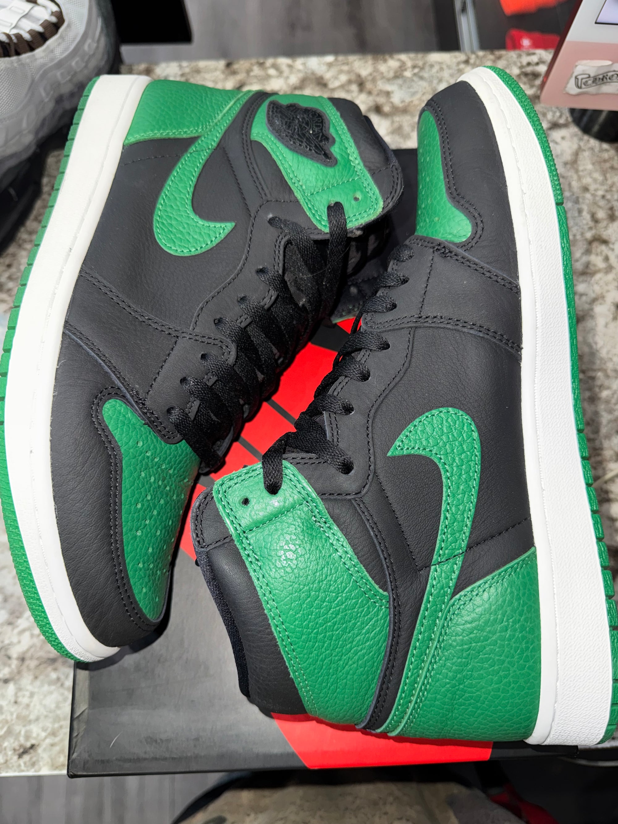 Jordan 1 Retro High Pine Green Black