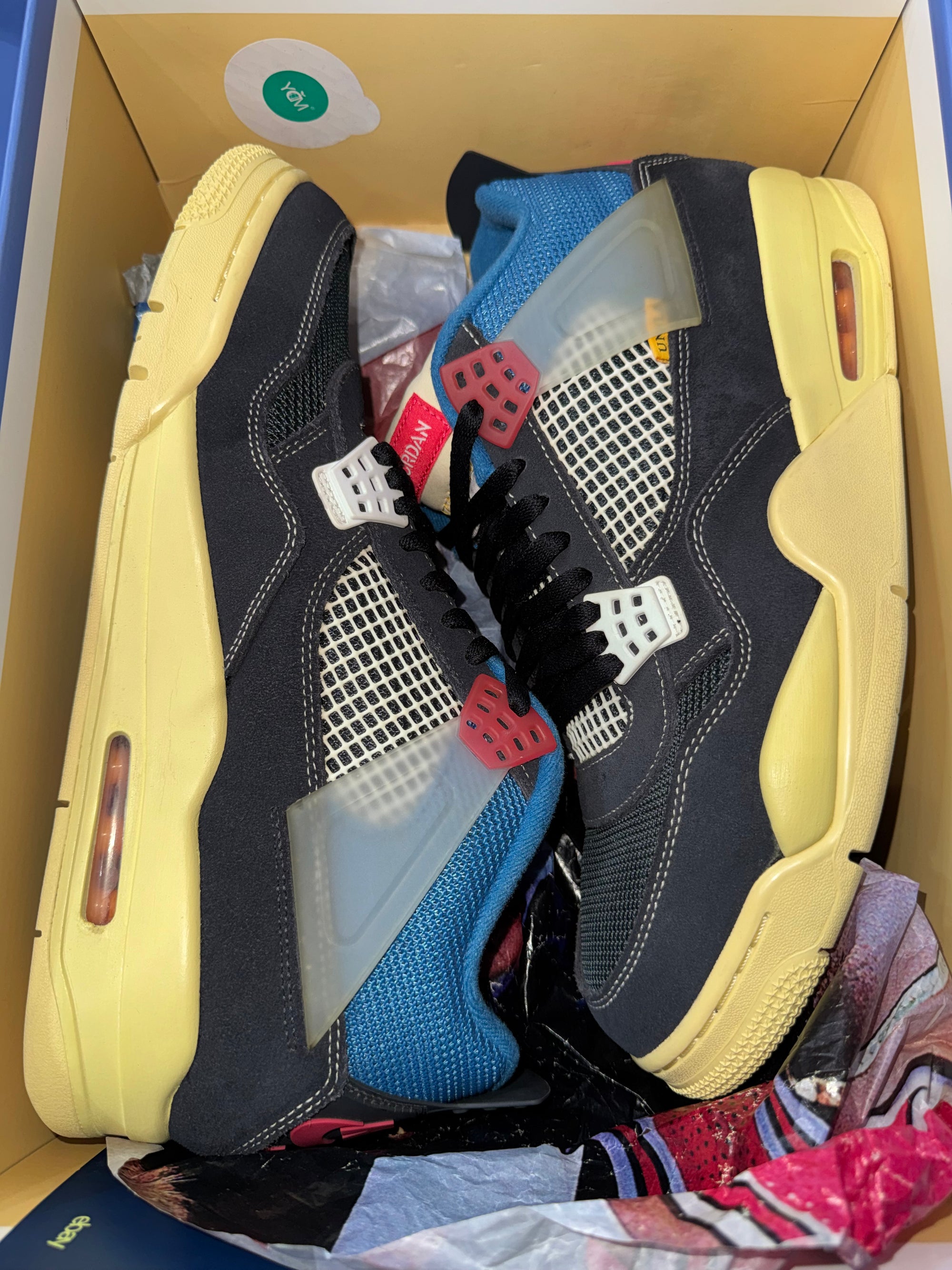 Jordan 4 Retro Union Off Noir