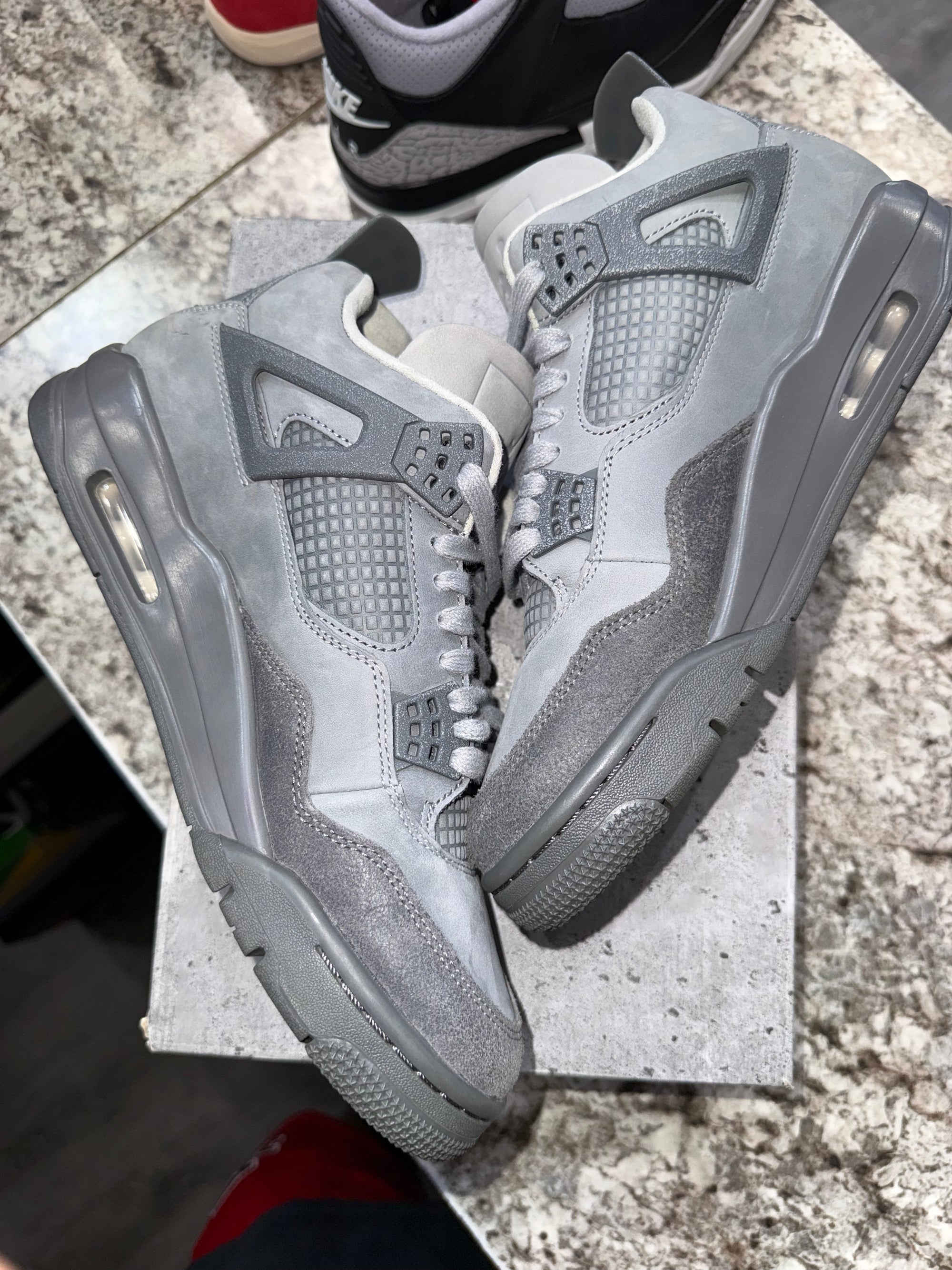 Jordan 4 Retro SE Paris Olympics Wet Cement