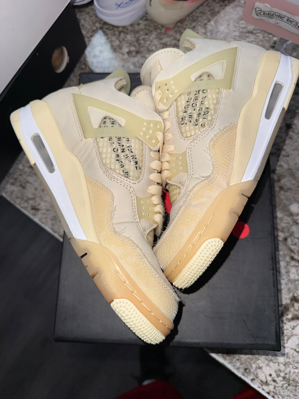 Jordan 4 Retro Off-White Sail (Women's)