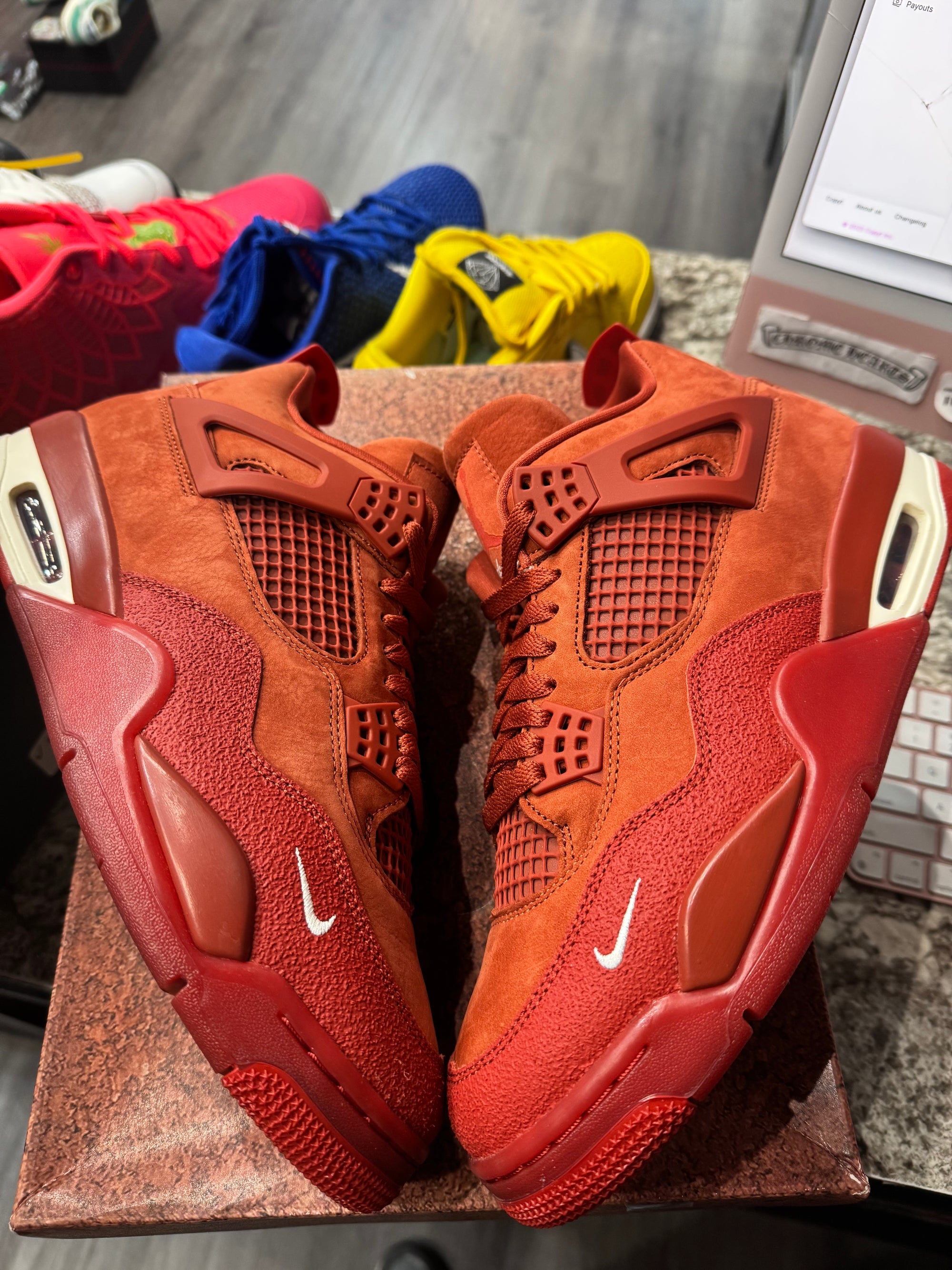 Air Jordan 4 Retro OG SP Nigel Sylvester Brick by Brick