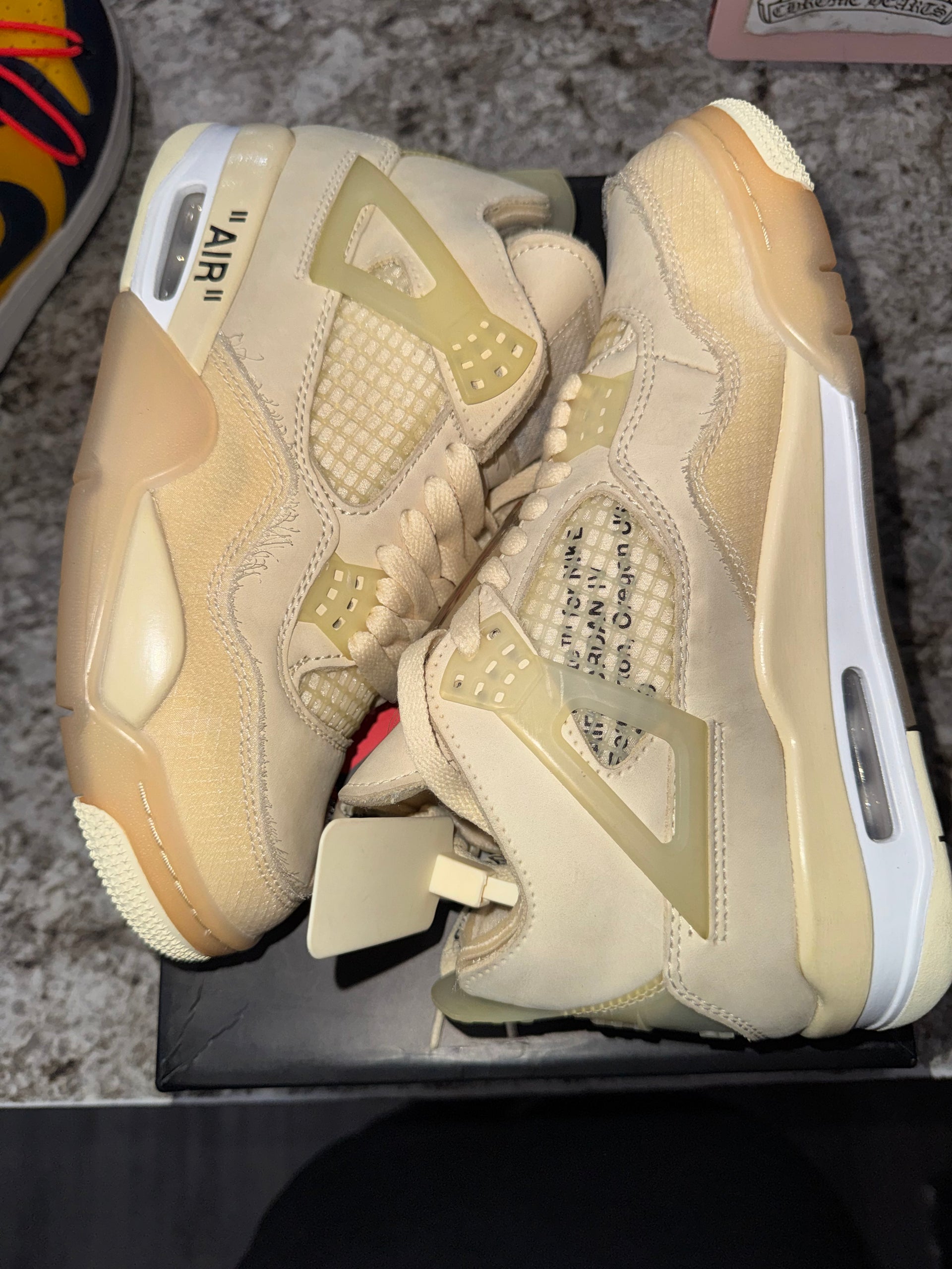 Jordan 4 Retro Off-White Sail (Women's)
