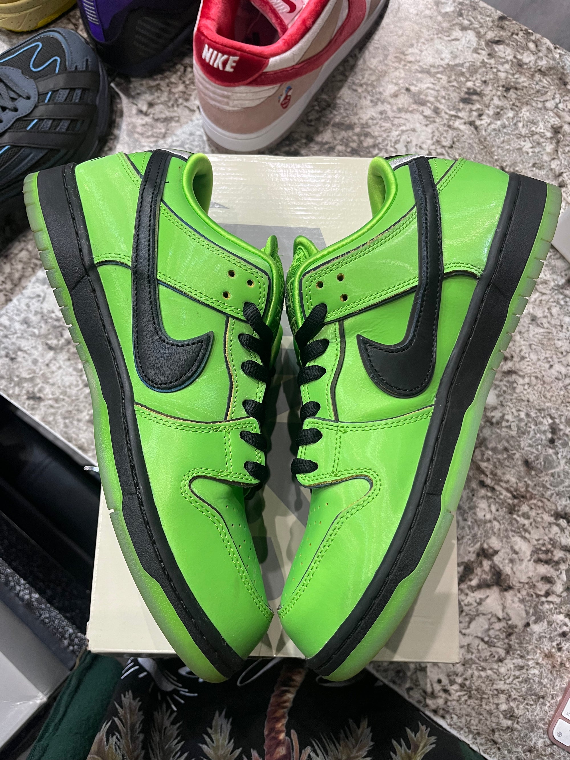 Nike SB Dunk Low The Powerpuff Girls Buttercup