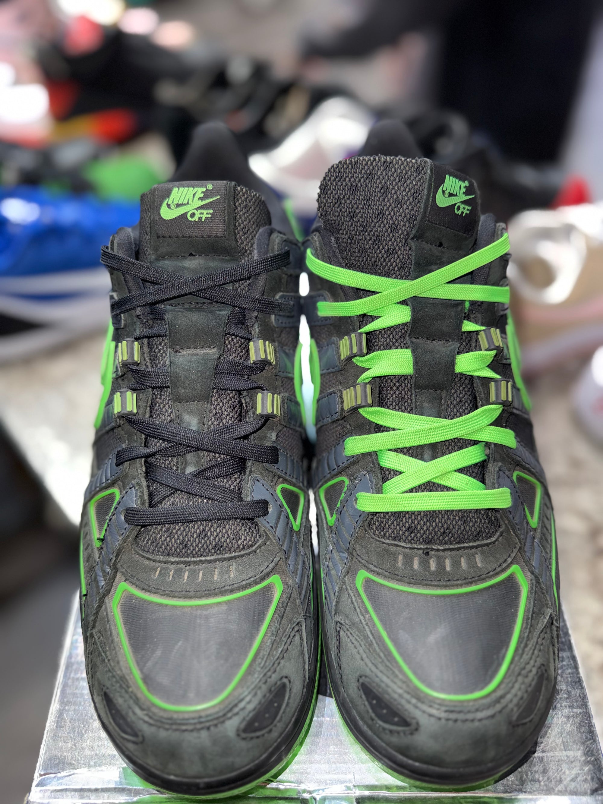 Nike Air Rubber Dunk Off-White Green Strike