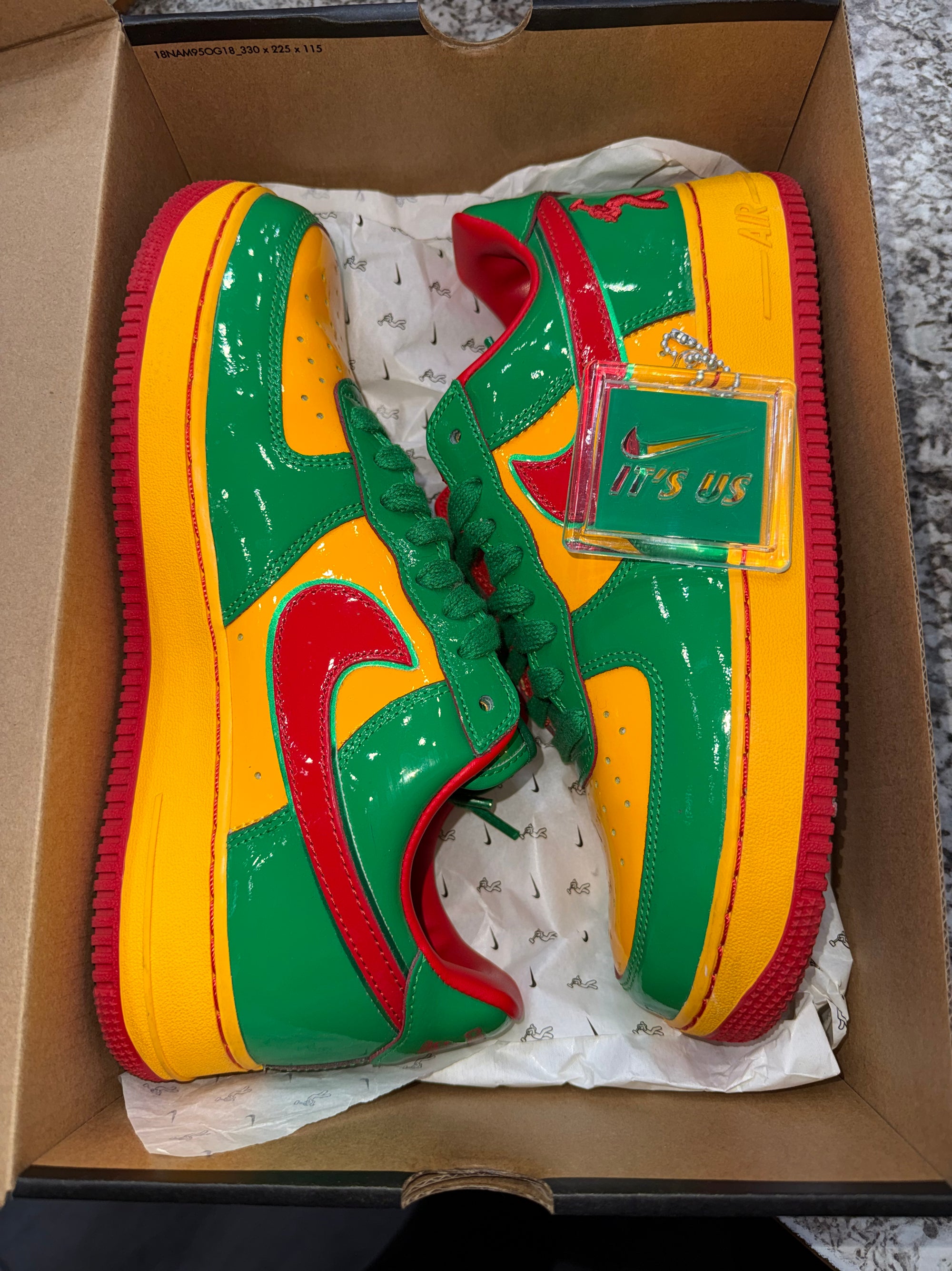 Nike Air Force 1 Low Lil Yachty Concrete Boys Lucky Green