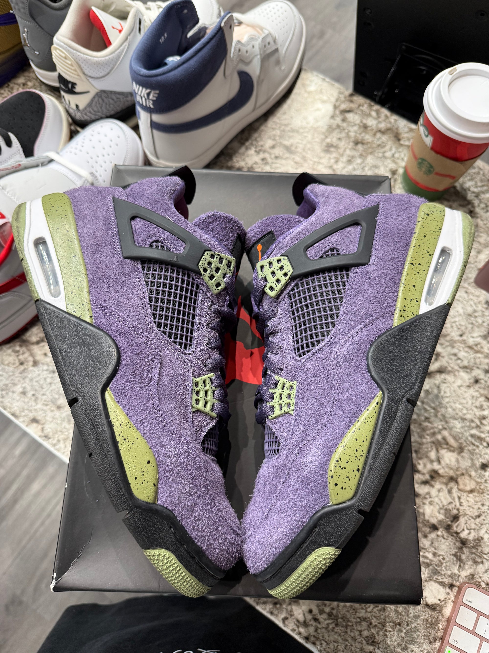 Jordan 4 Retro Canyon Purple (Women's)