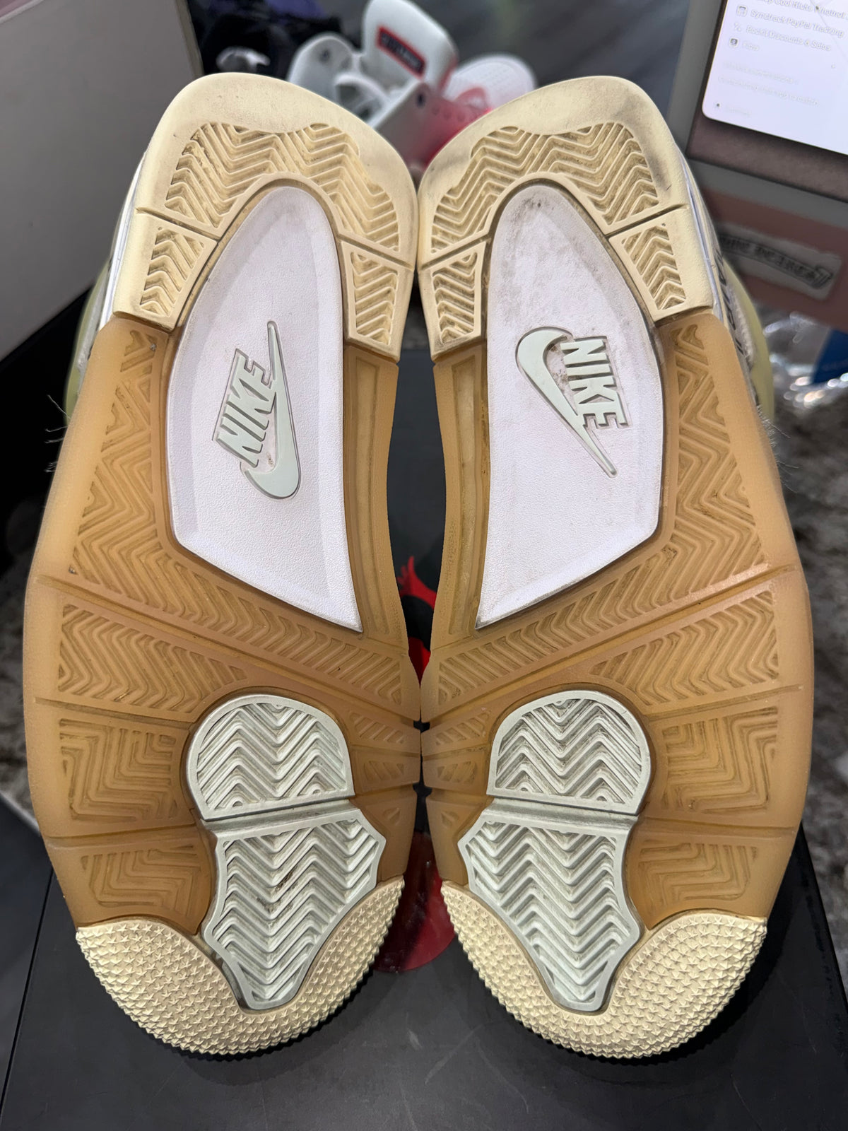 Jordan 4 Retro Off-White Sail (Women's)