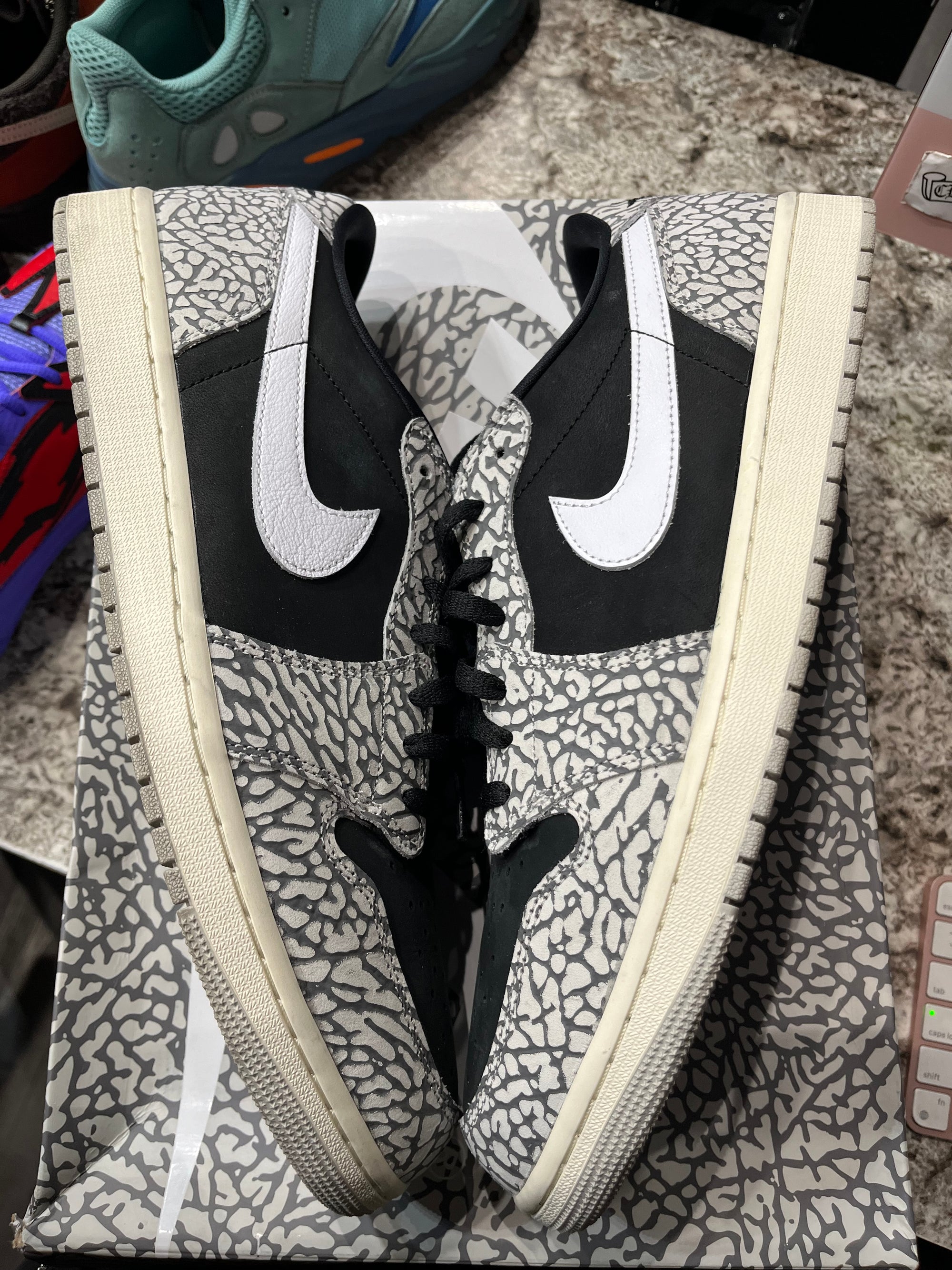Jordan 1 Retro Low OG Black Cement