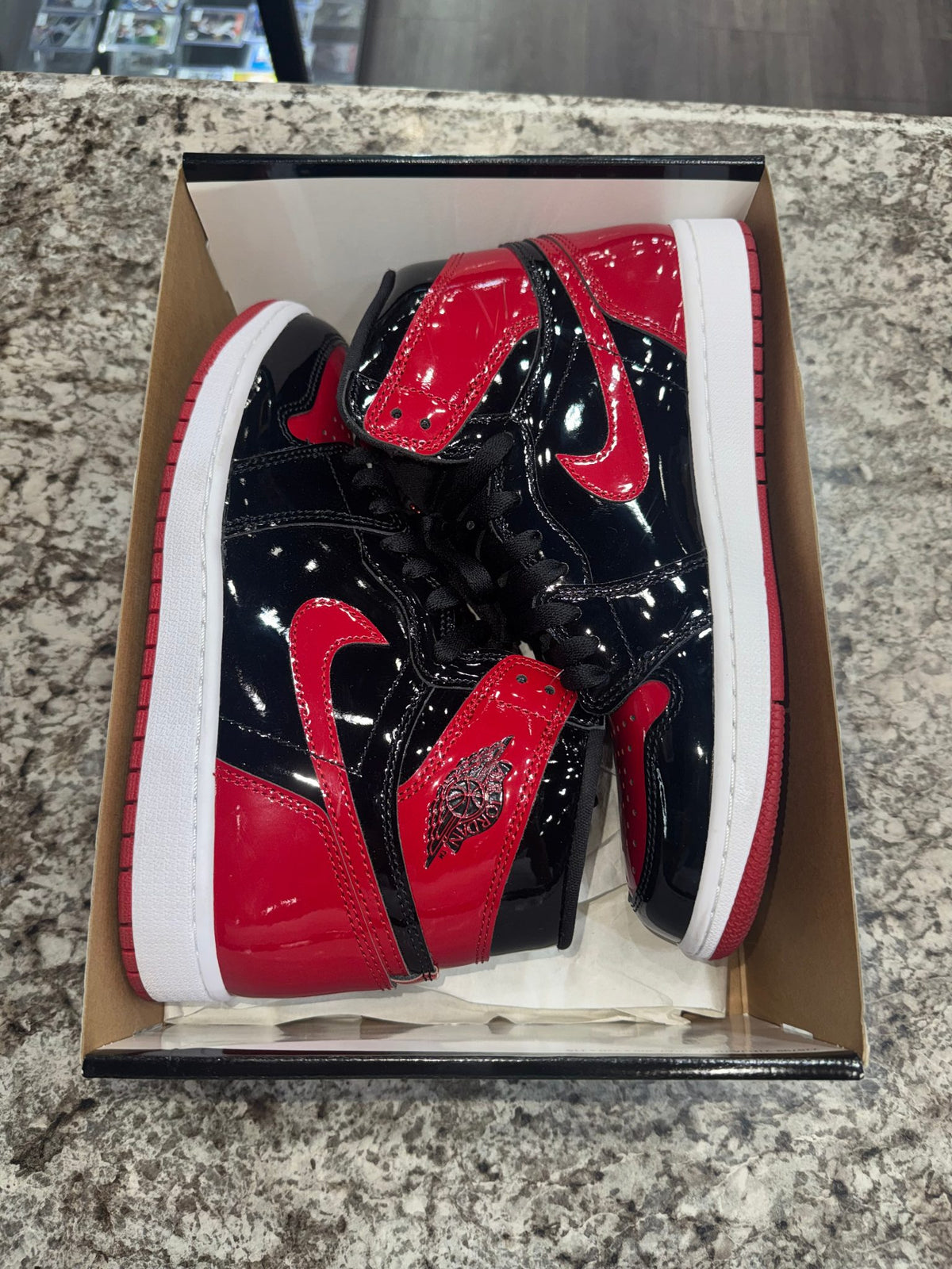 Jordan 1 Retro High OG Patent Bred