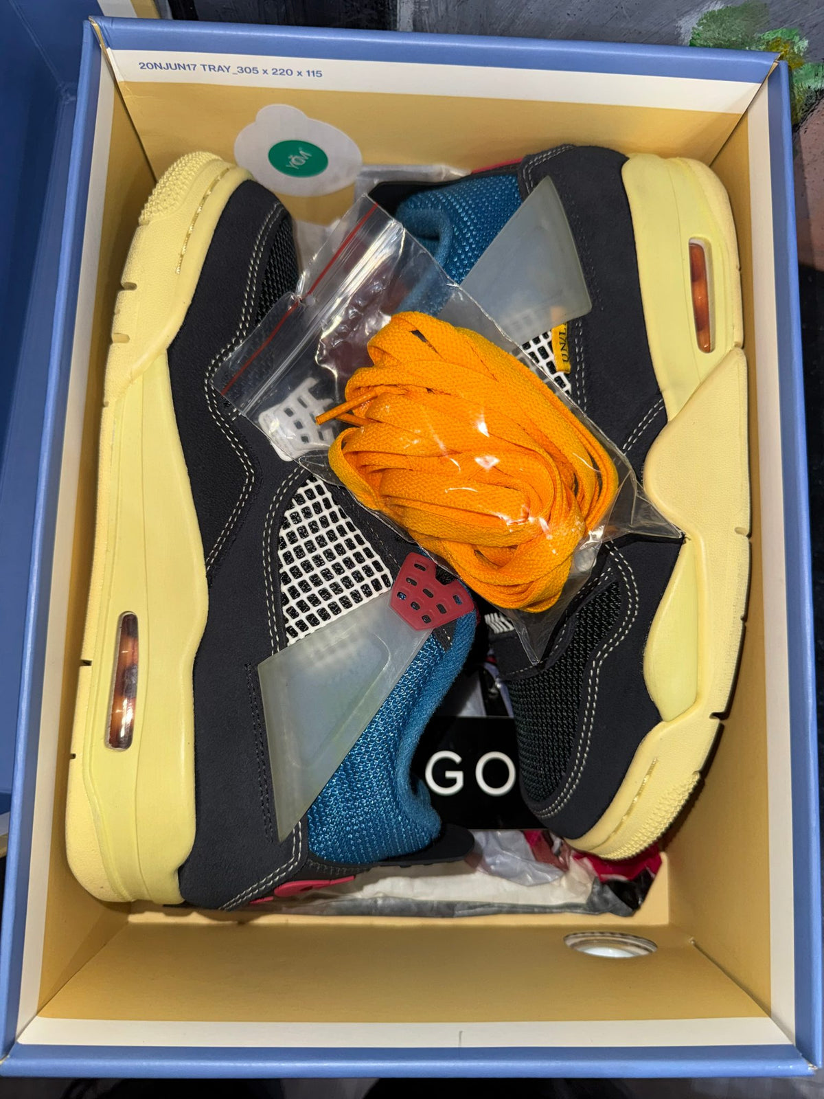 Jordan 4 Retro Union Off Noir