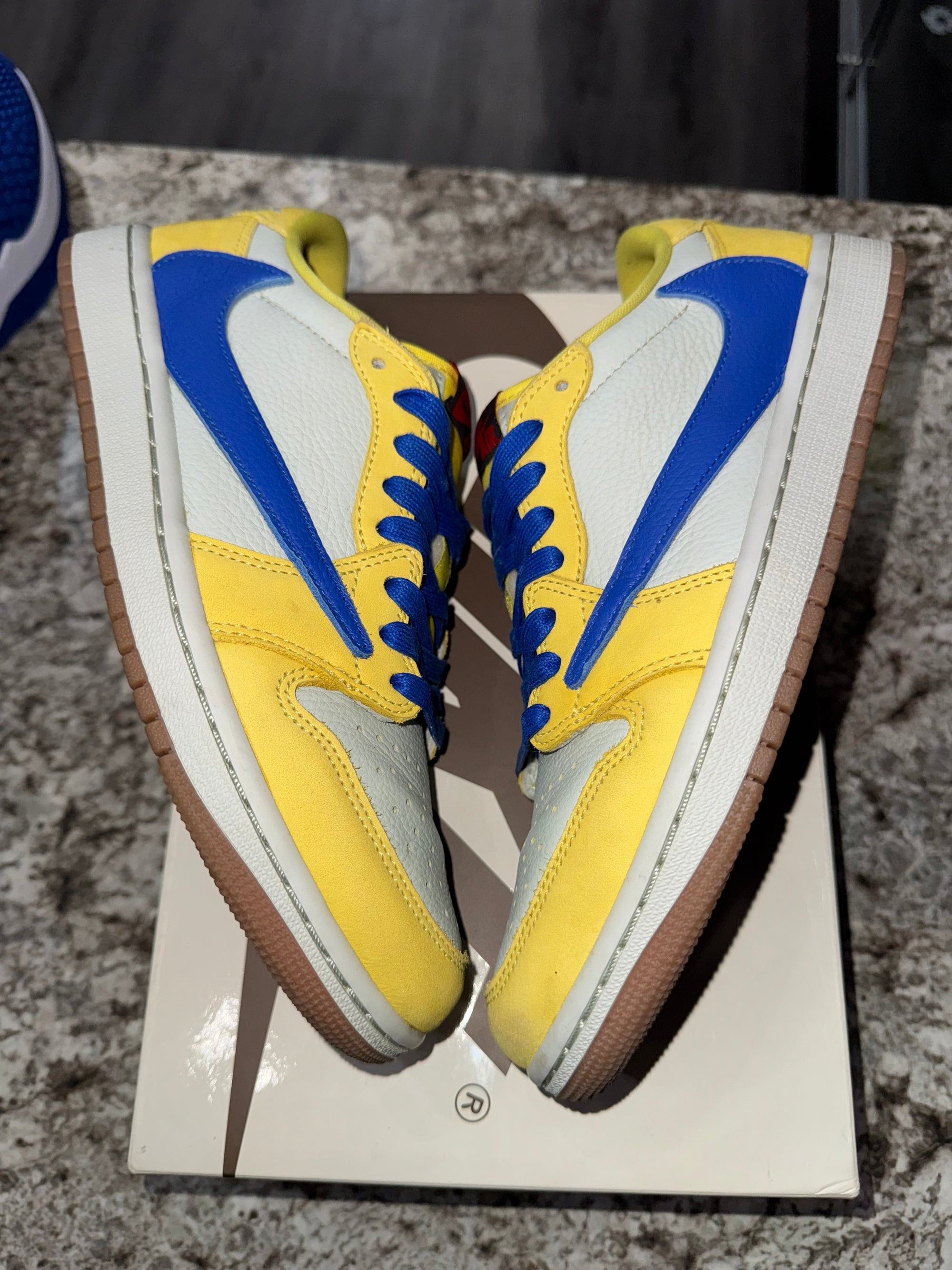 Jordan 1 Retro Low OG SP Travis Scott Canary (Women's)