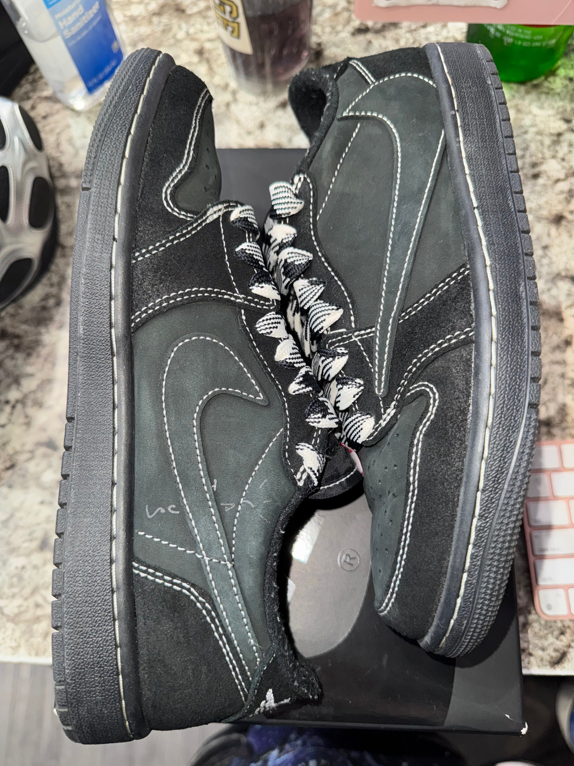 Jordan 1 Retro Low OG SP Travis Scott Black Phantom