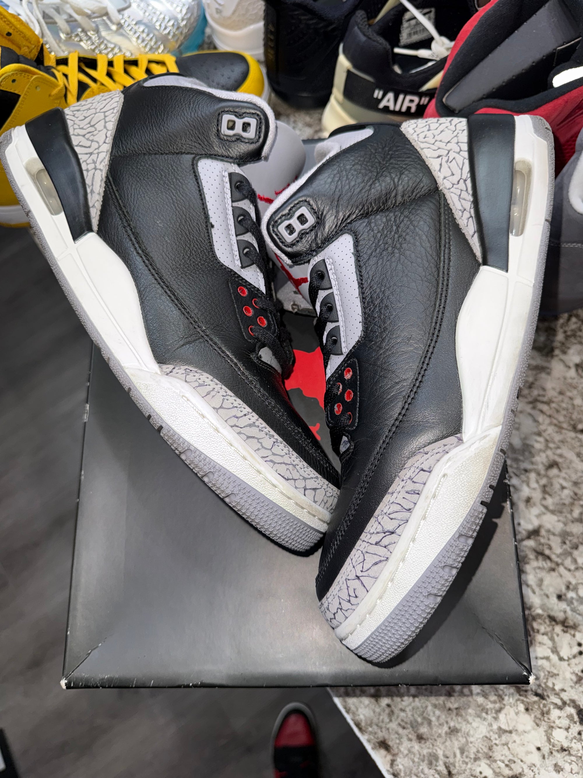 Jordan 3 Retro OG Black Cement (2024)