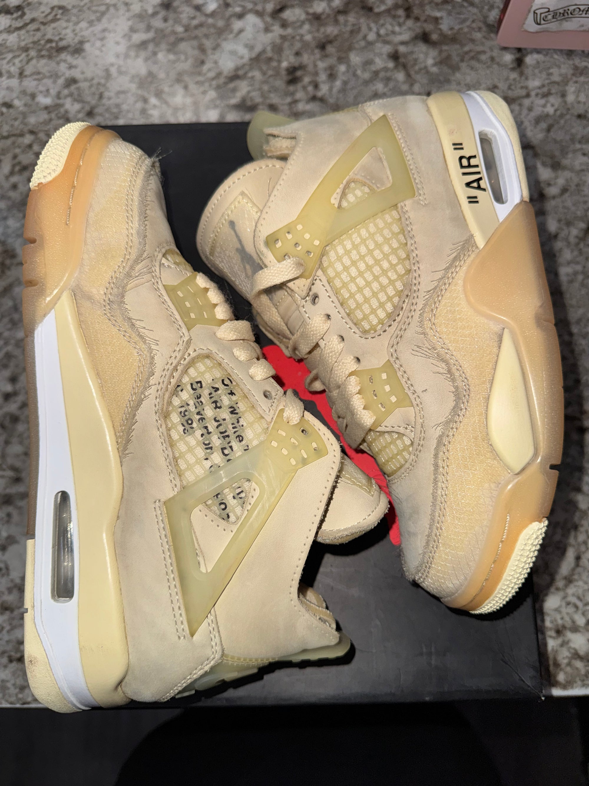 Jordan 4 Retro Off-White Sail (Women's)