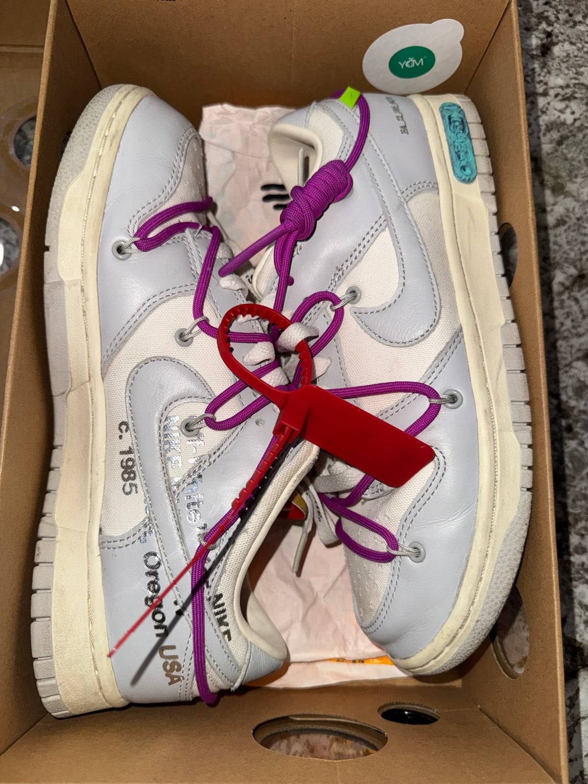 Nike Dunk Low Off-White Lot 45
