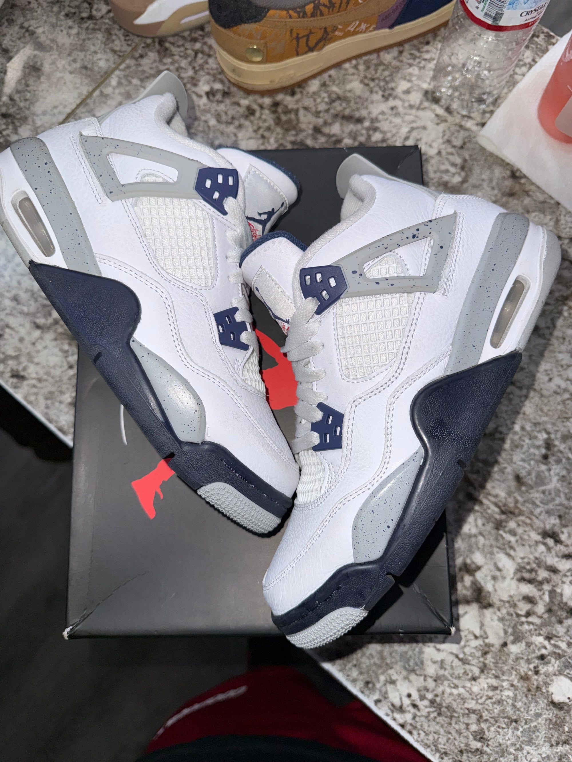 Jordan 4 Retro Midnight Navy (GS)