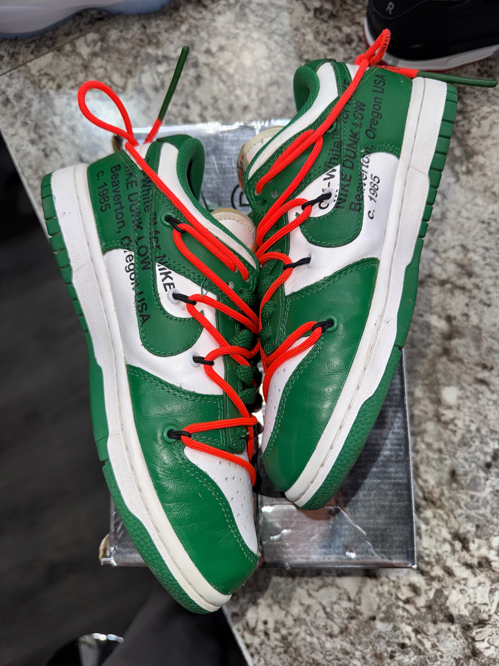 Nike Dunk Low Off-White Pine Green