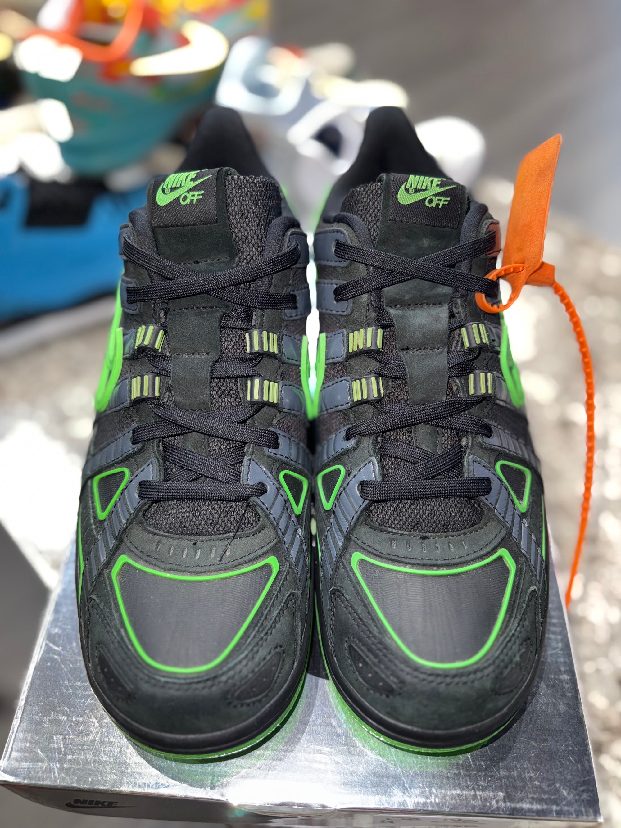 Nike Air Rubber Dunk Off-White Green Strike