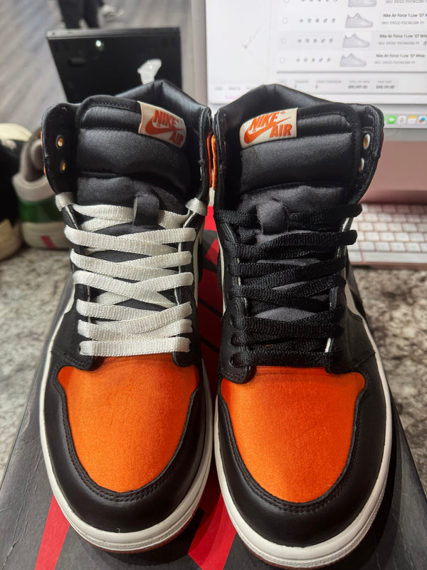 Jordan 1 Retro High OG Satin Shattered Backboard (Women's) (Damaged Box)