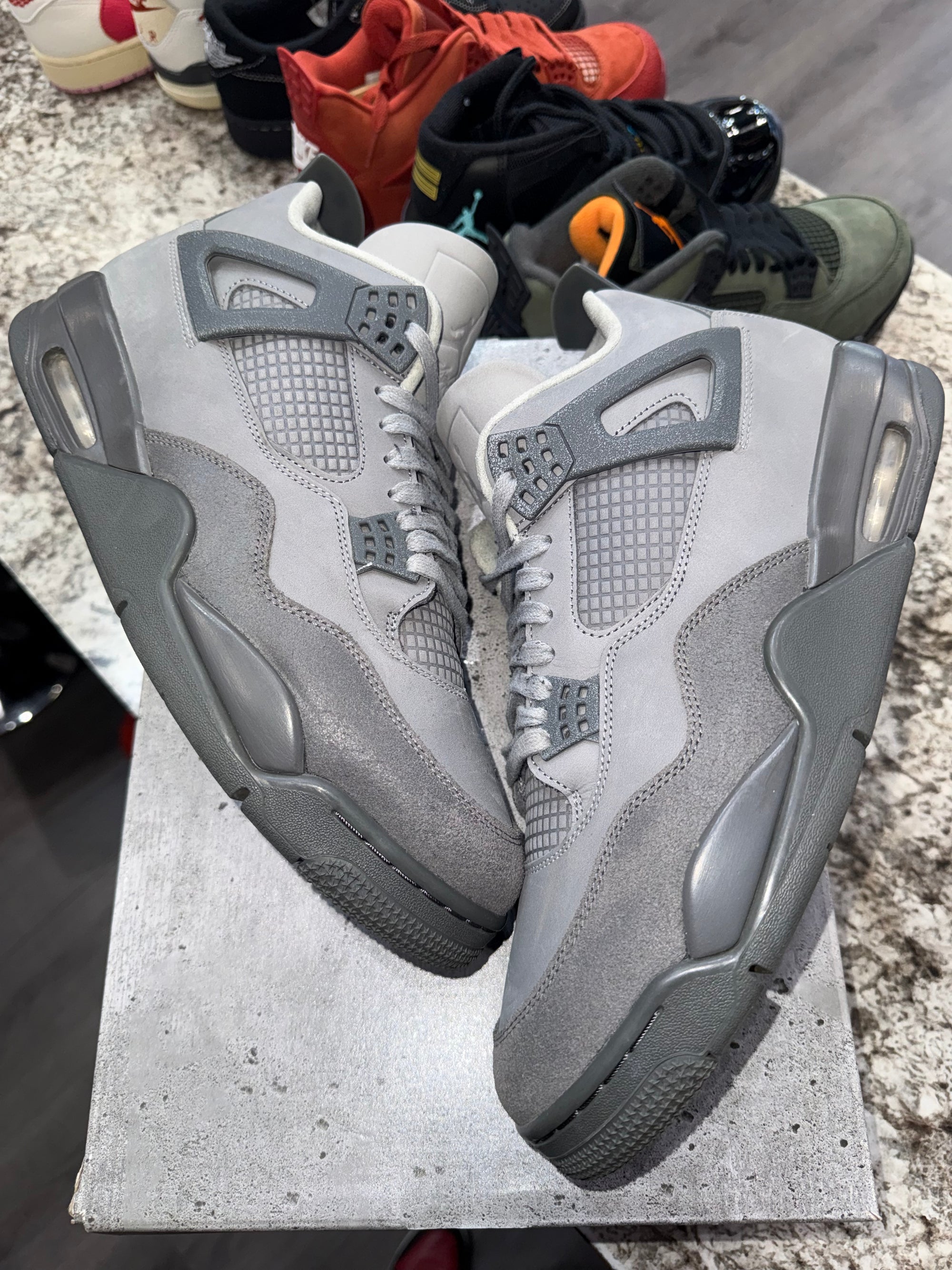 Jordan 4 Retro SE Paris Olympics Wet Cement