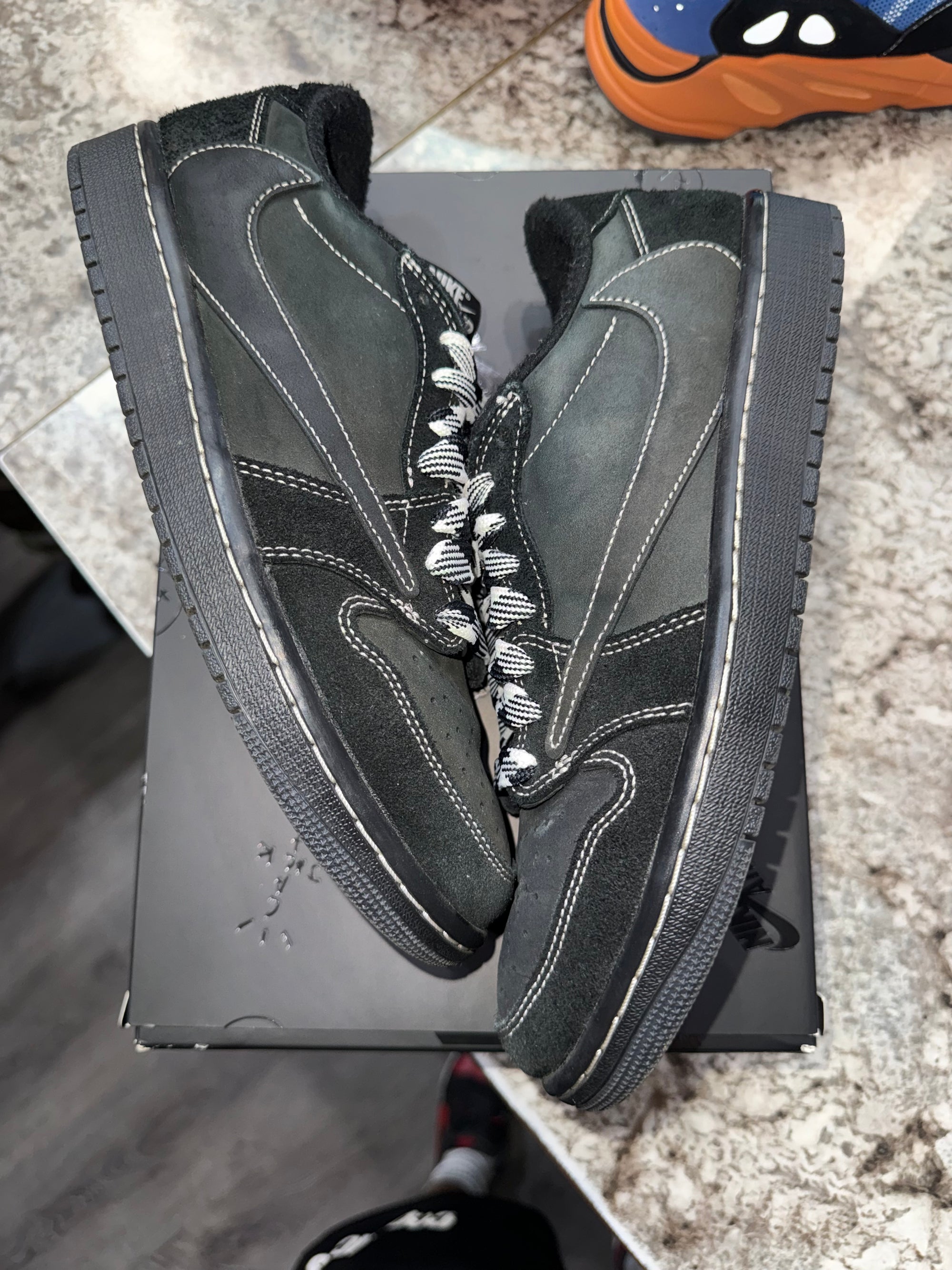 Jordan 1 Retro Low OG SP Travis Scott Black Phantom