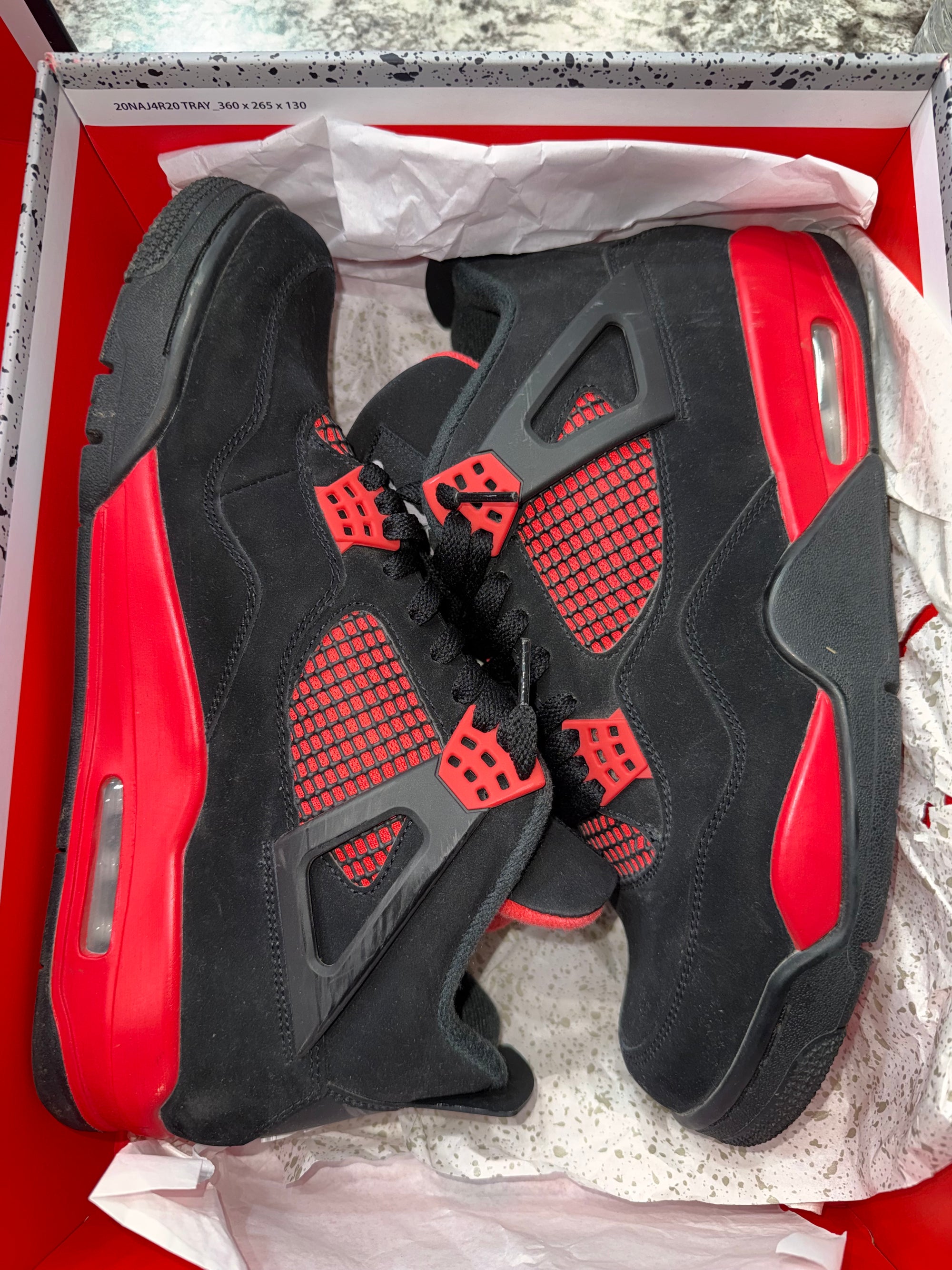 Jordan 4 Retro Red Thunder