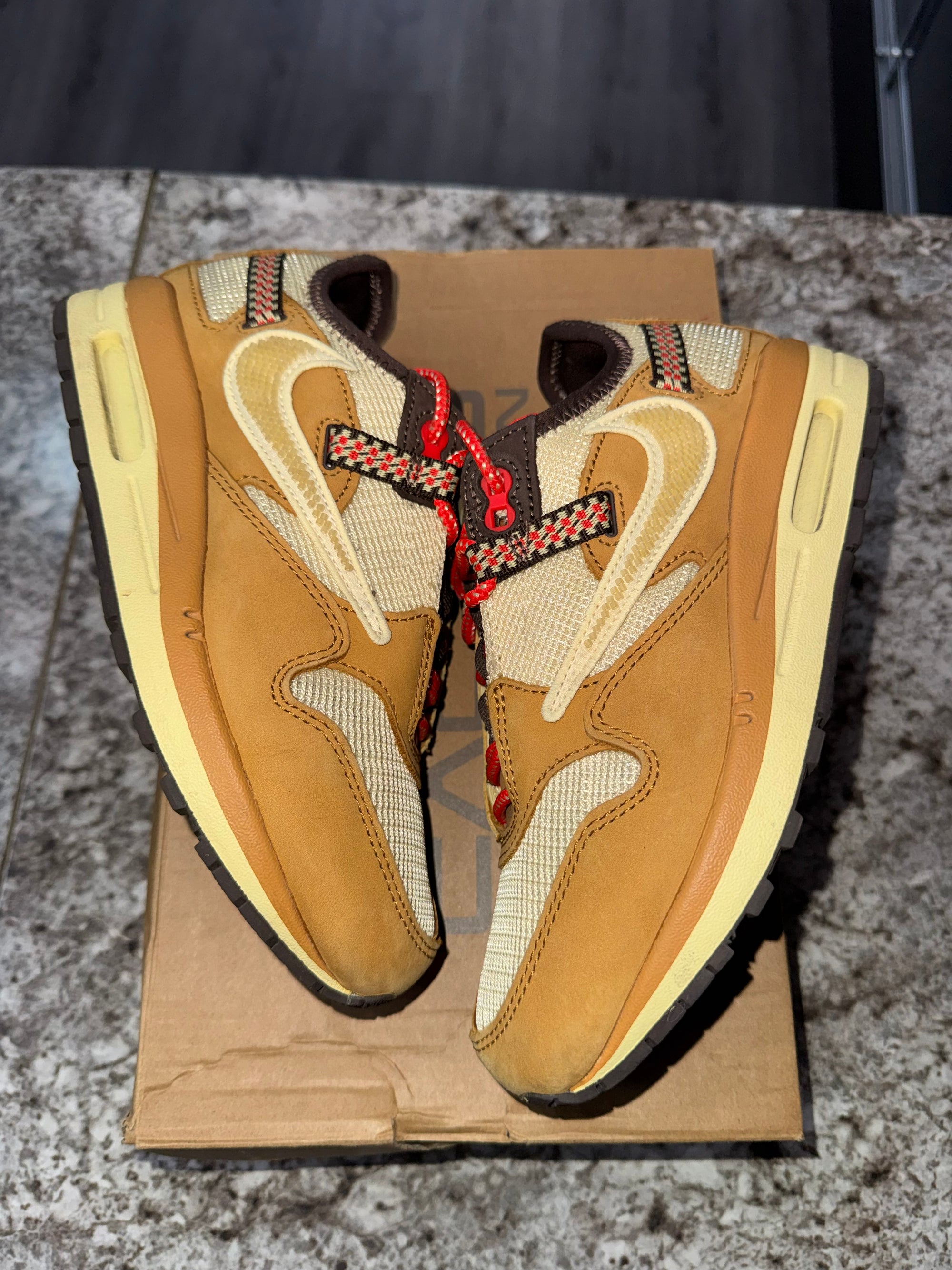 Nike Air Max 1 Travis Scott Cactus Jack Baroque Brown