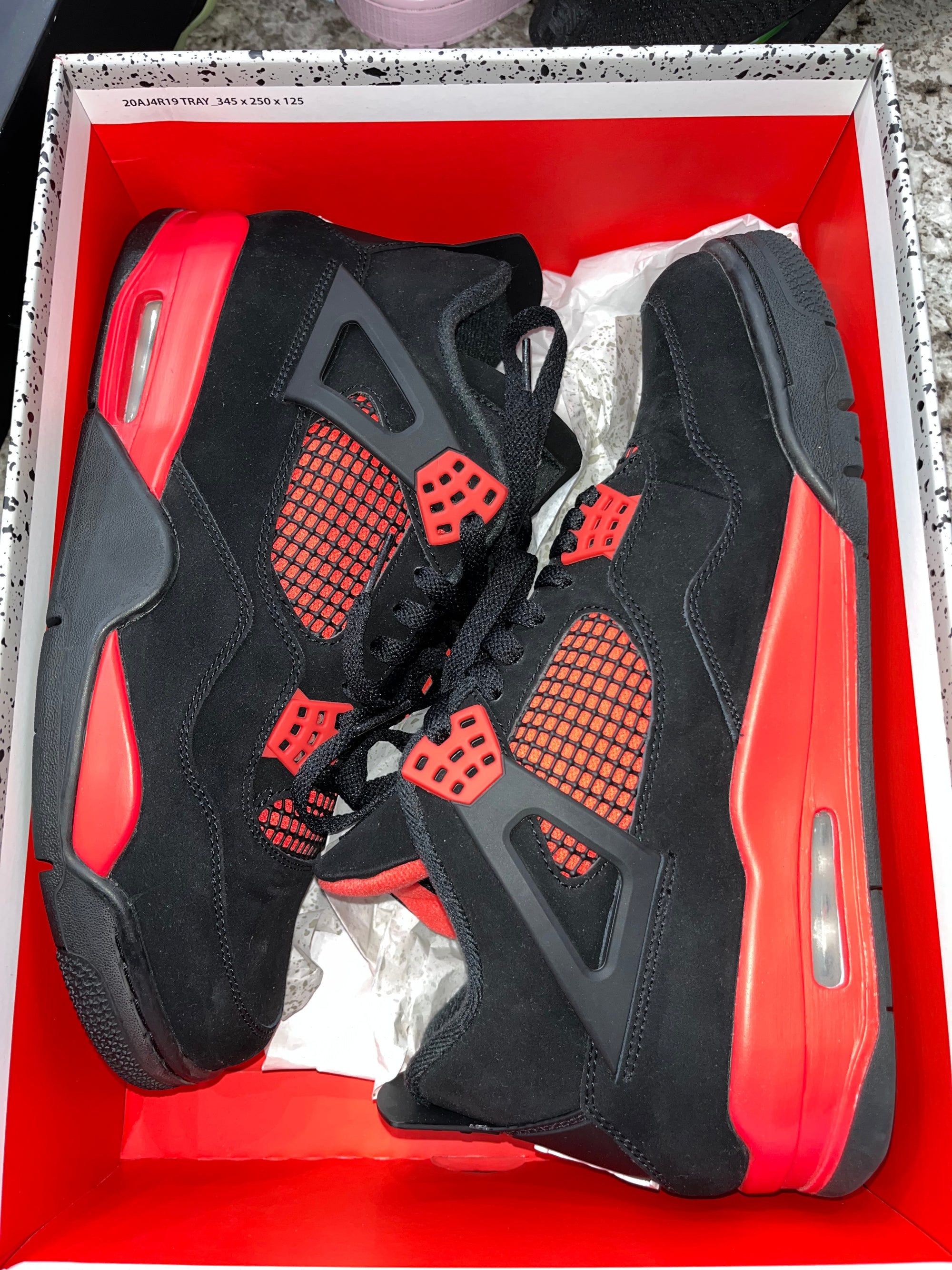 Jordan 4 Retro Red Thunder