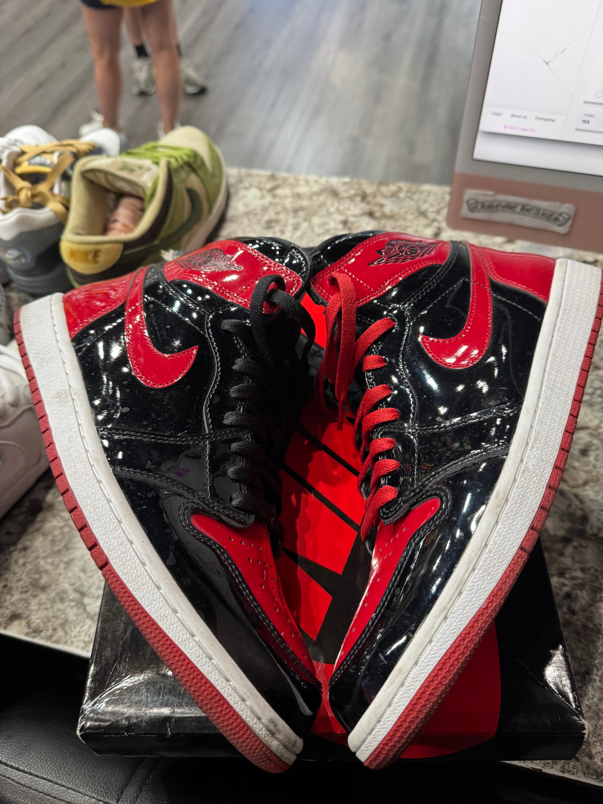 Jordan 1 Retro High OG Patent Bred
