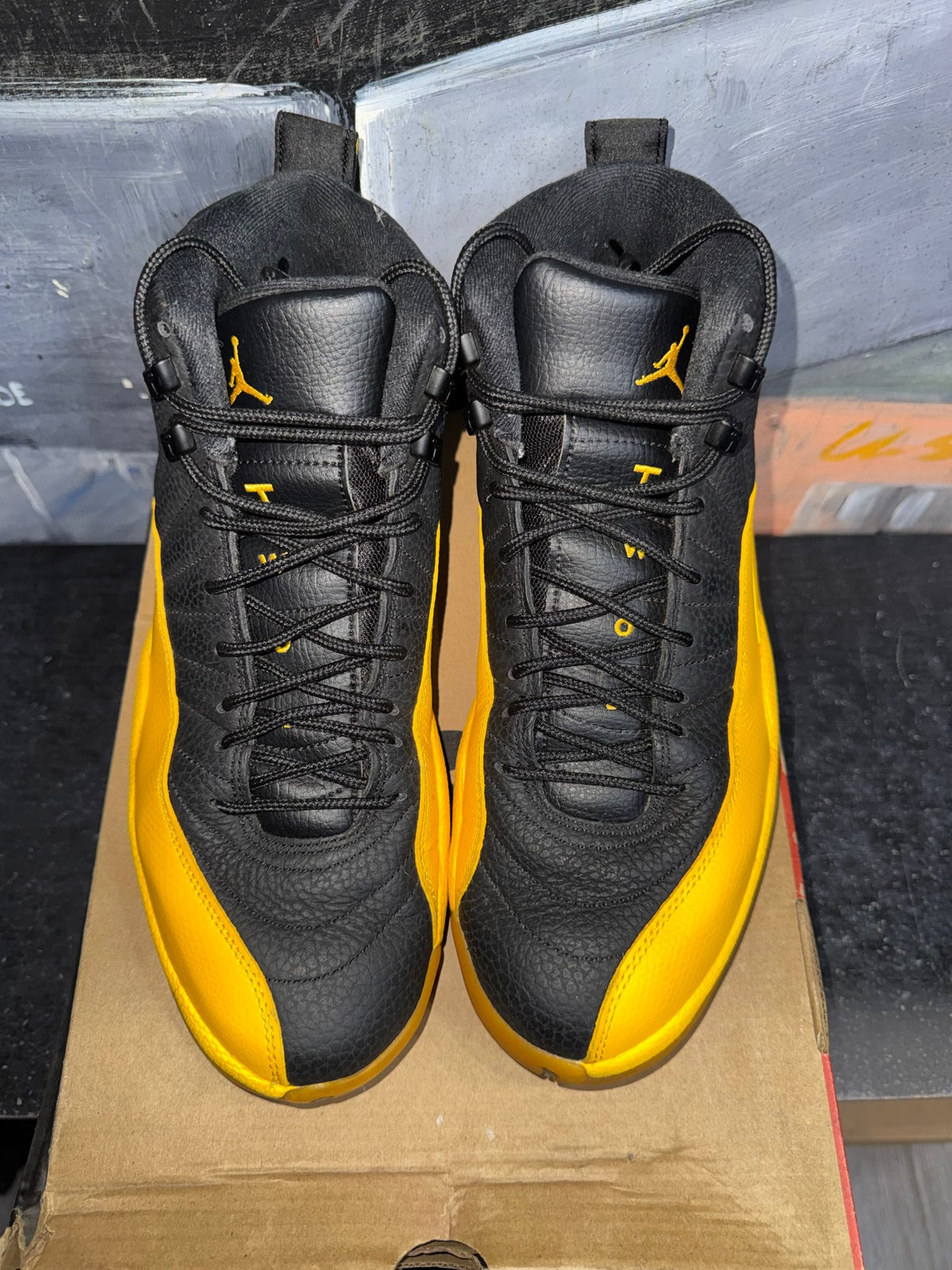Jordan 12 Retro Black University Gold