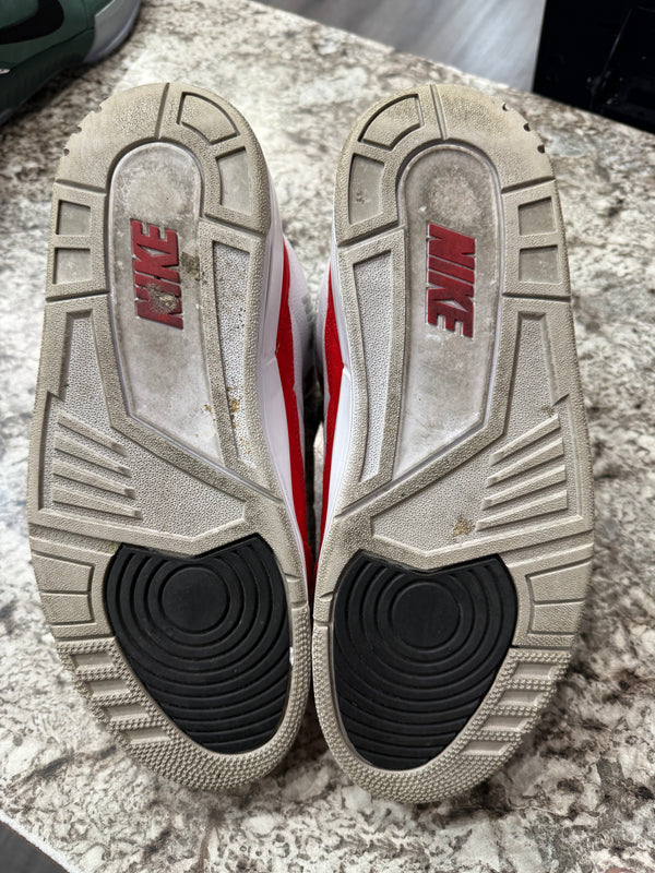 Jordan 3 Retro Tinker White University Red (NO BOX)