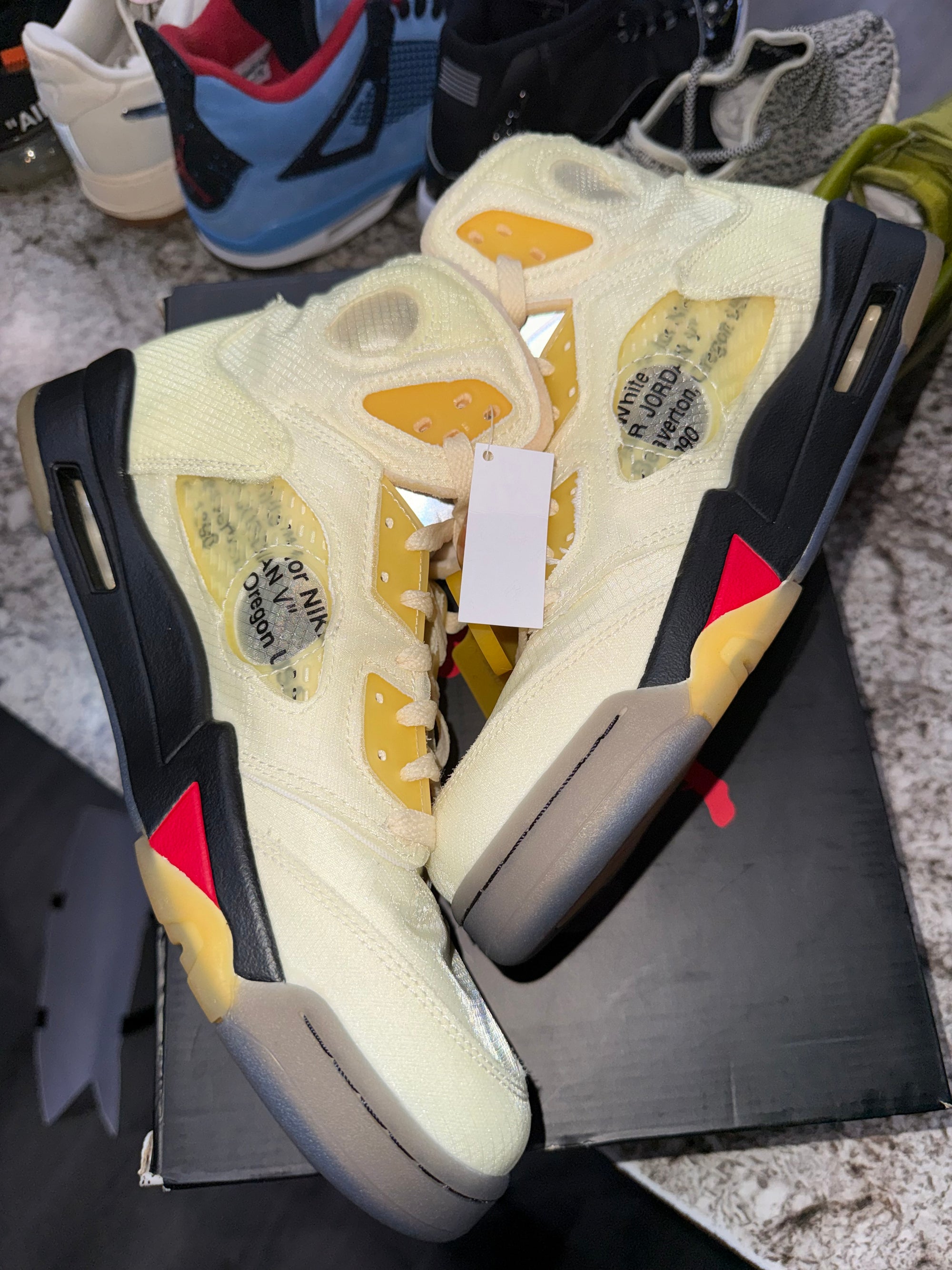 Jordan 5 Retro Off-White Sail
