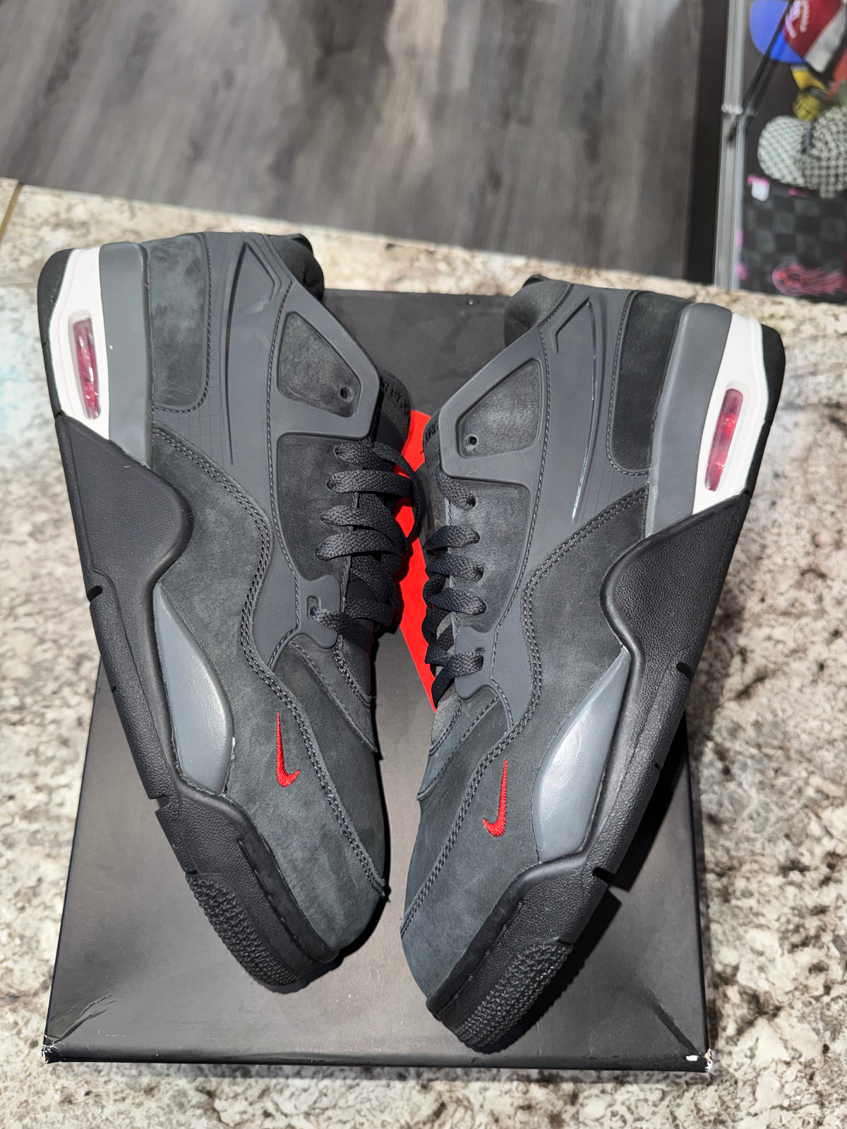 Jordan 4 RM SP Nigel Sylvester Driveway Grey
