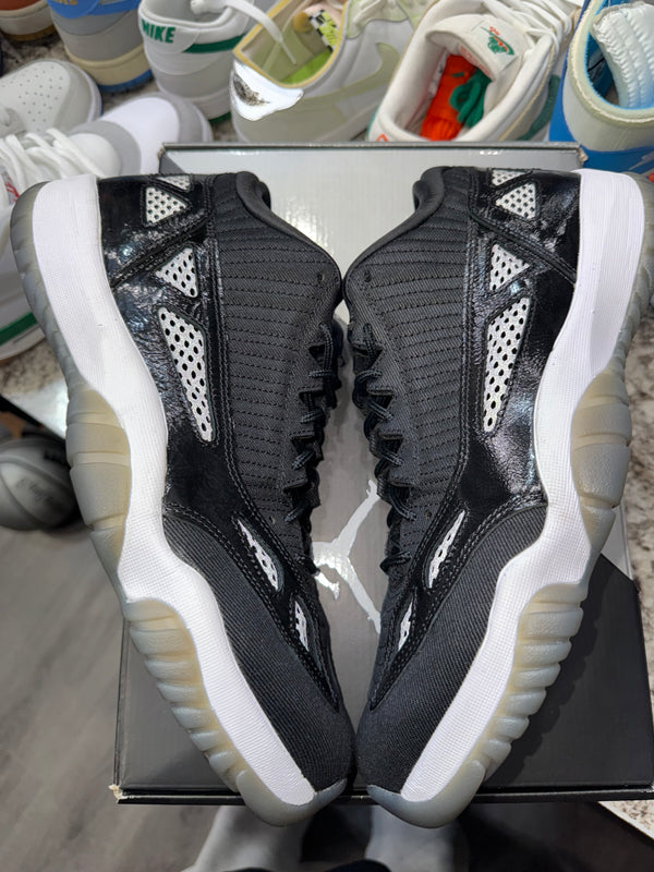 Jordan 11 Retro Low IE Craft Black White