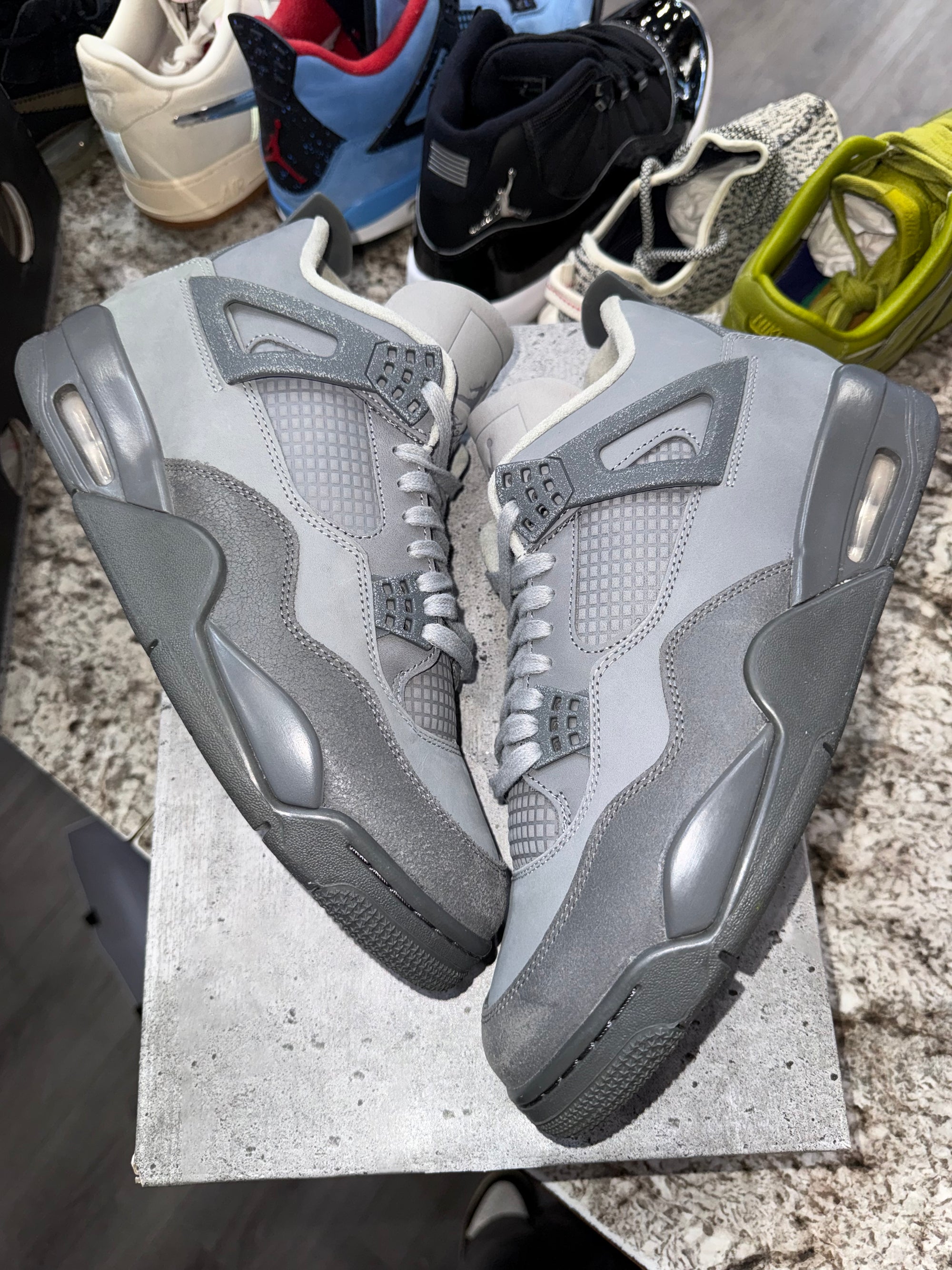 Jordan 4 Retro SE Paris Olympics Wet Cement