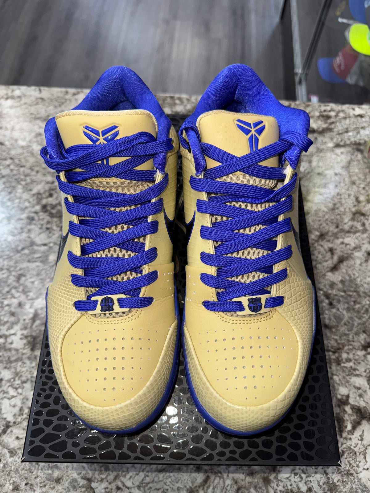Nike Kobe 4 Protro FC Barcelona Team Gold