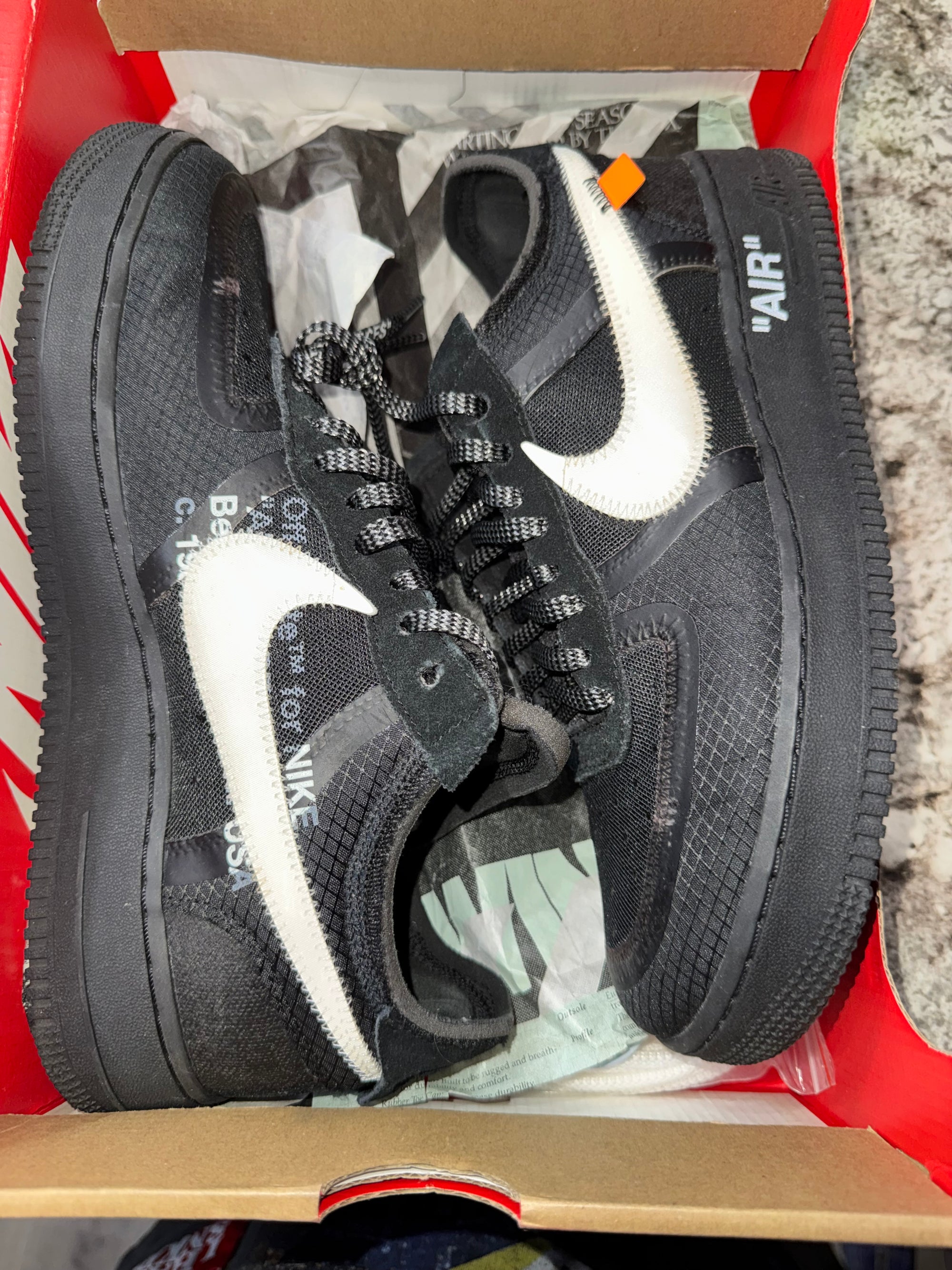 Nike Air Force 1 Low Off-White Black White