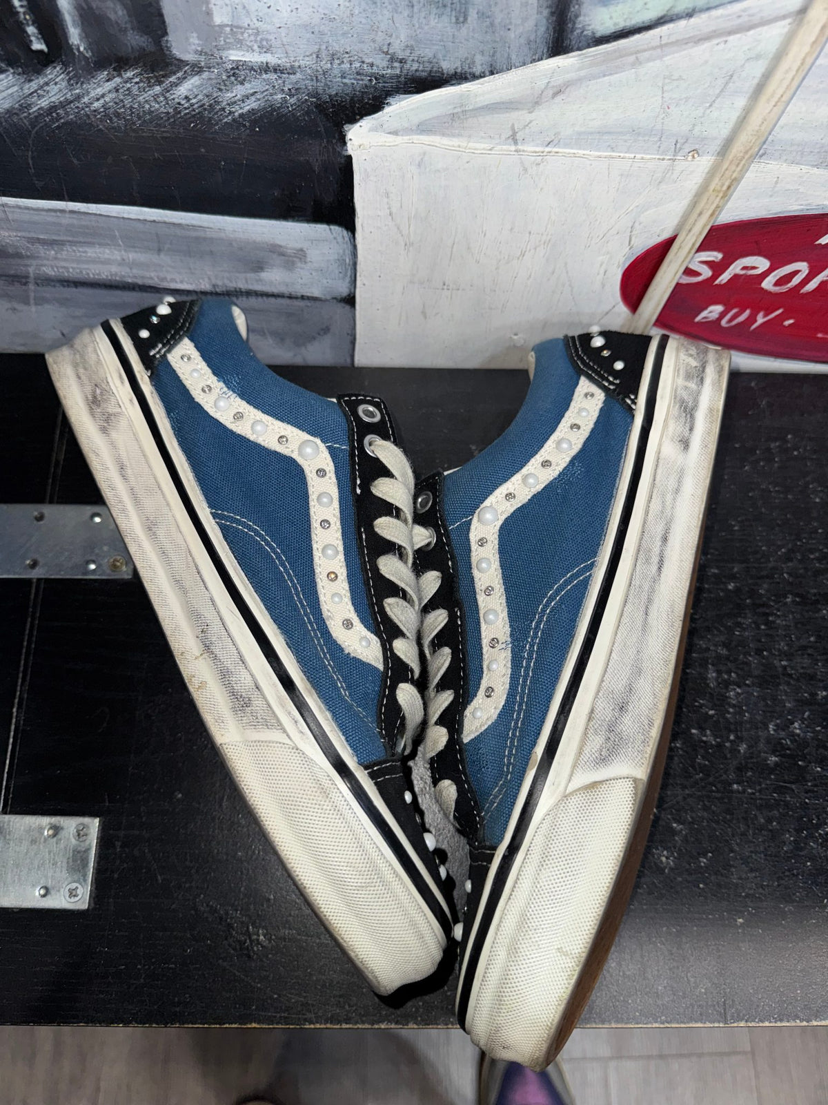 Vans LX Old Skool 36 Pearlized Pack Black Navy