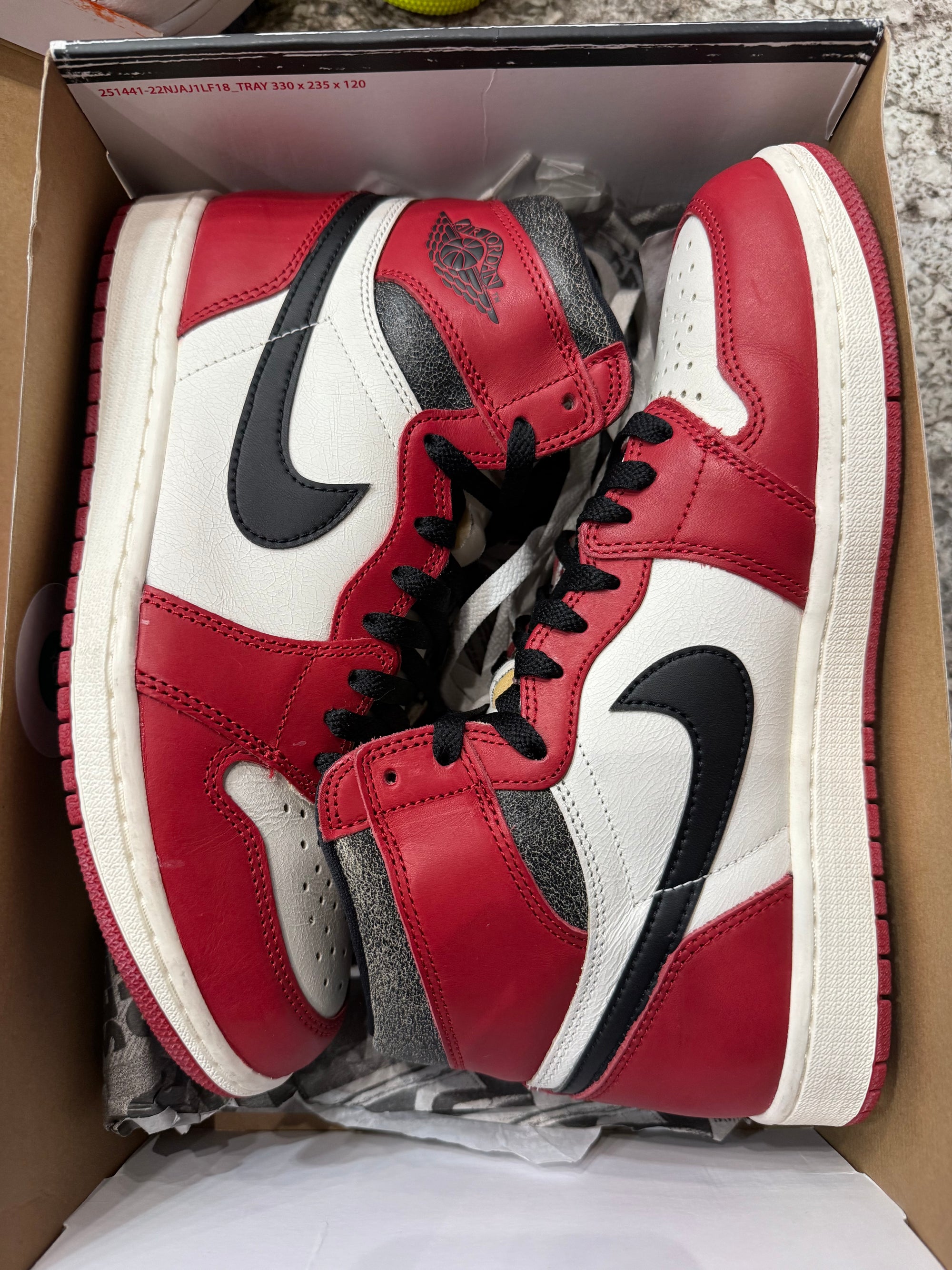 Jordan 1 Retro High OG Chicago Lost and Found