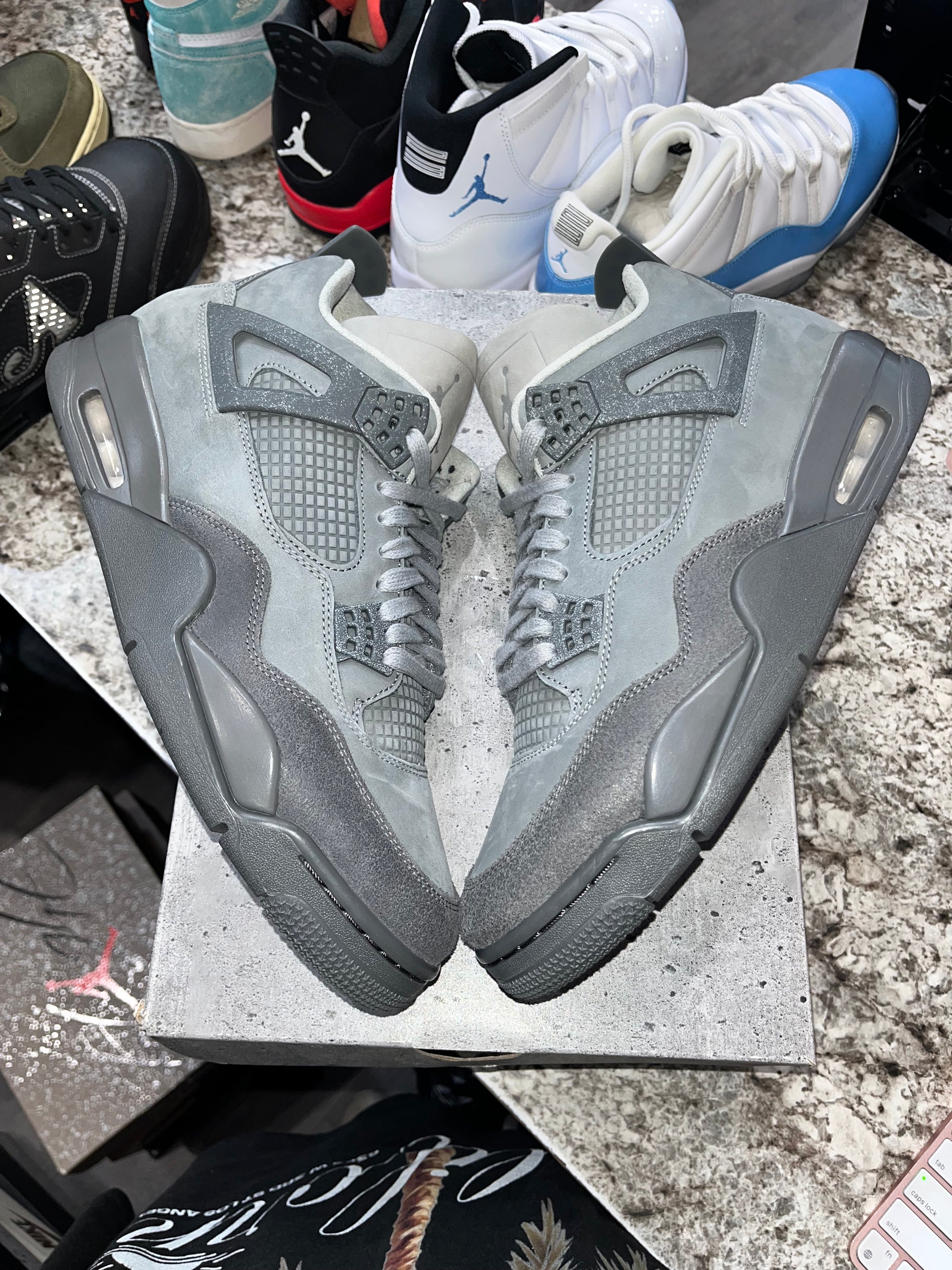 Jordan 4 Retro SE Paris Olympics Wet Cement