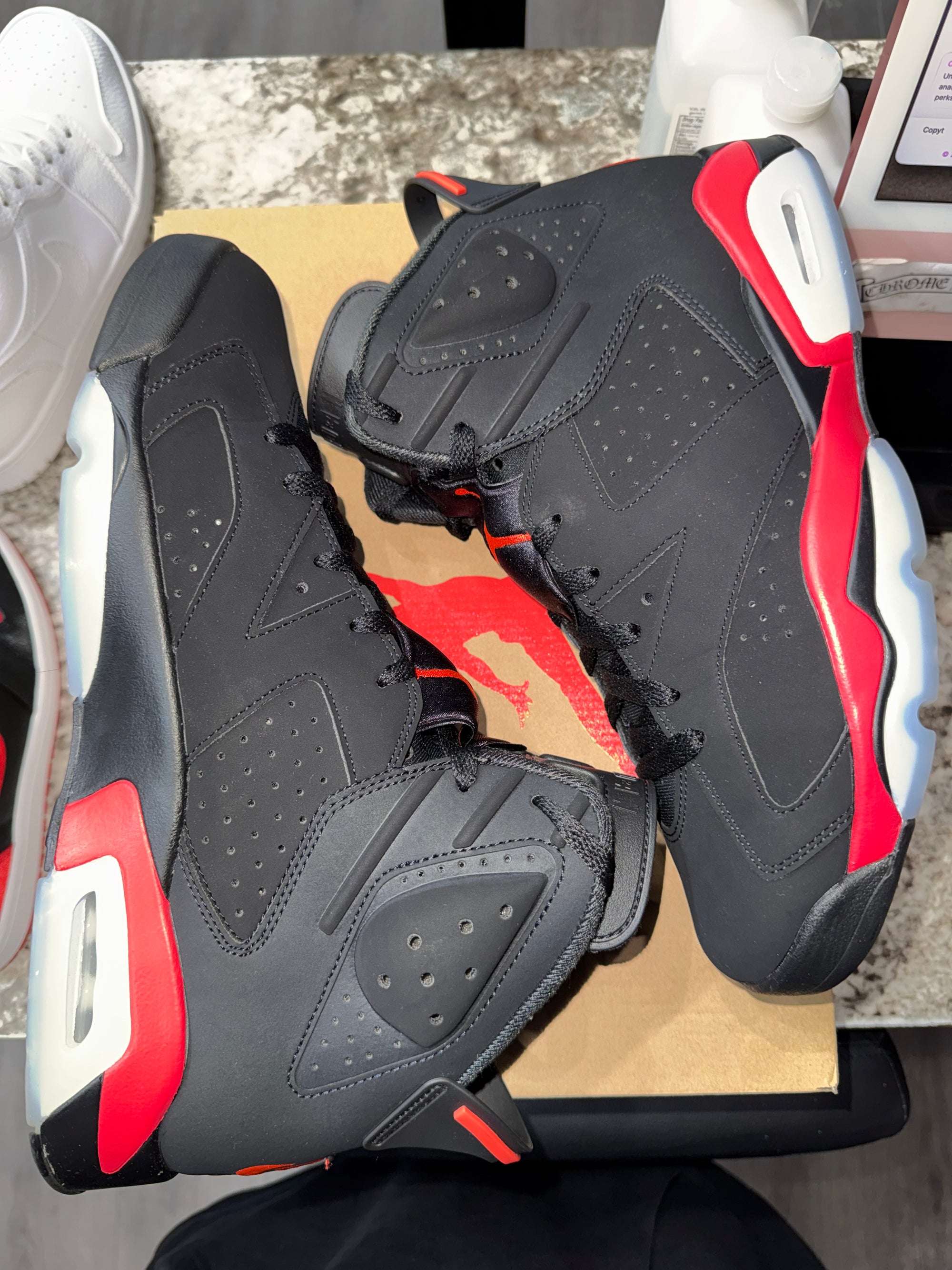 Jordan 6 Retro Infrared Salesman