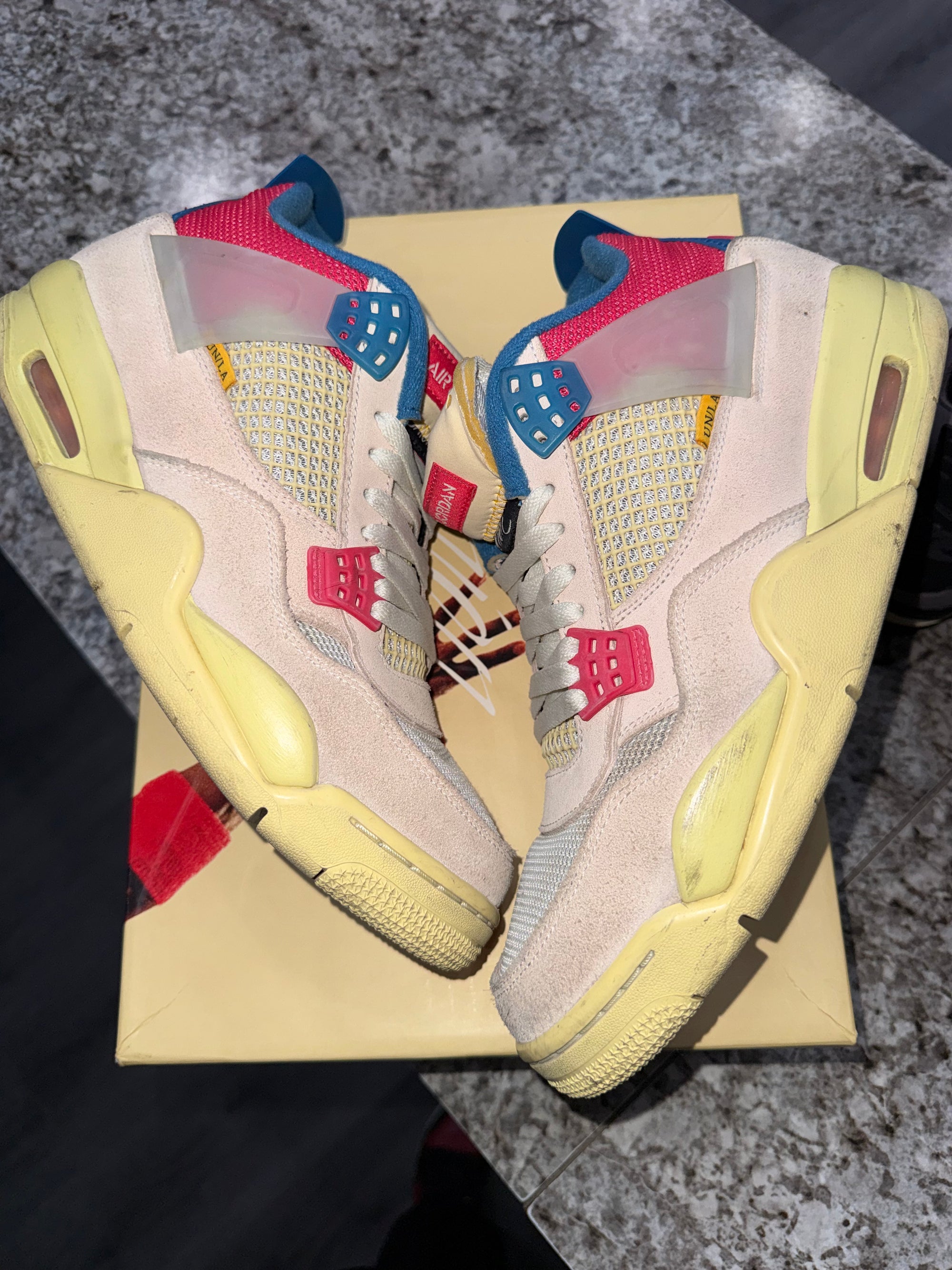 Jordan 4 Retro Union Guava Ice