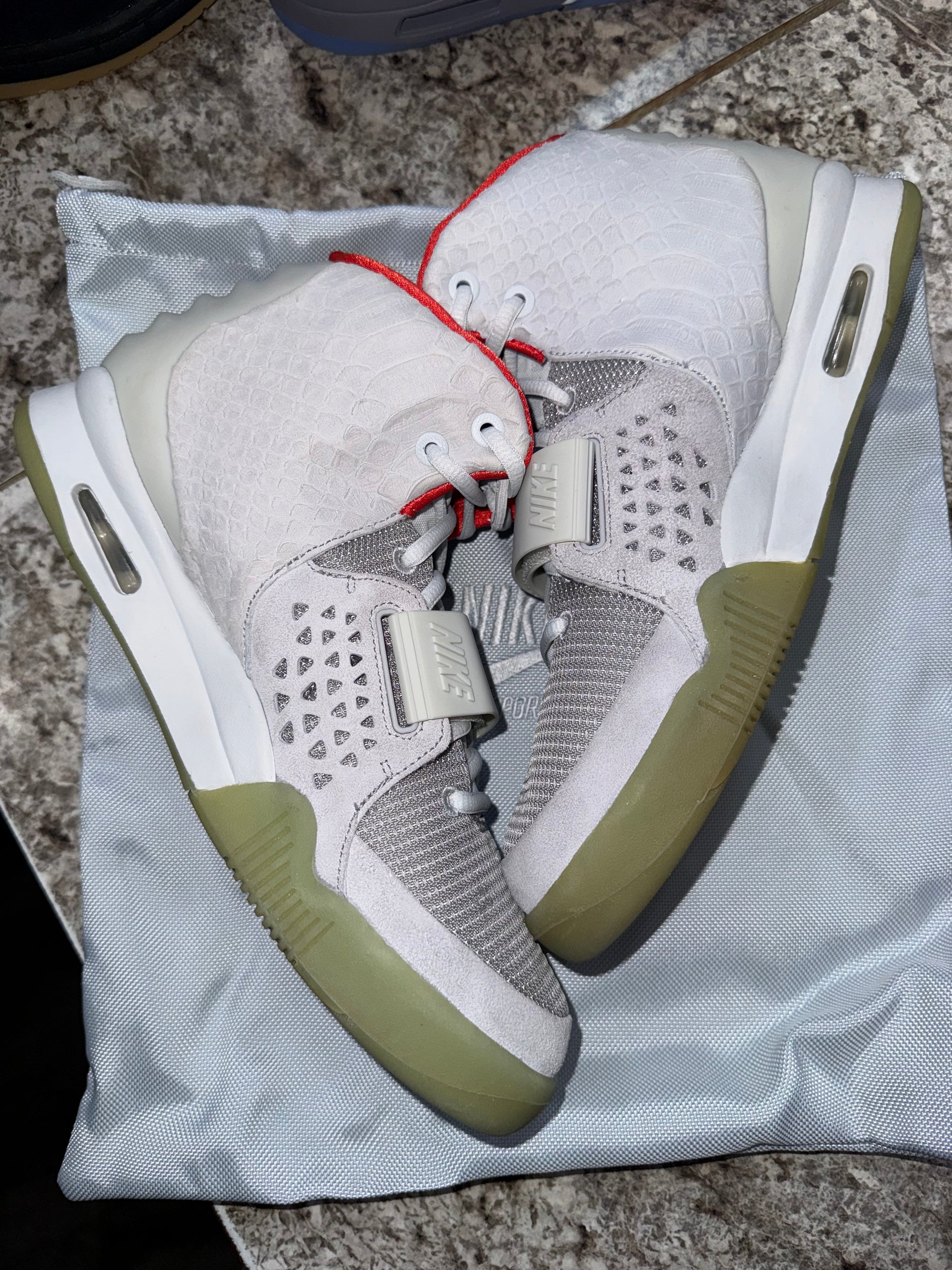 Nike Air Yeezy 2 Pure Platinum