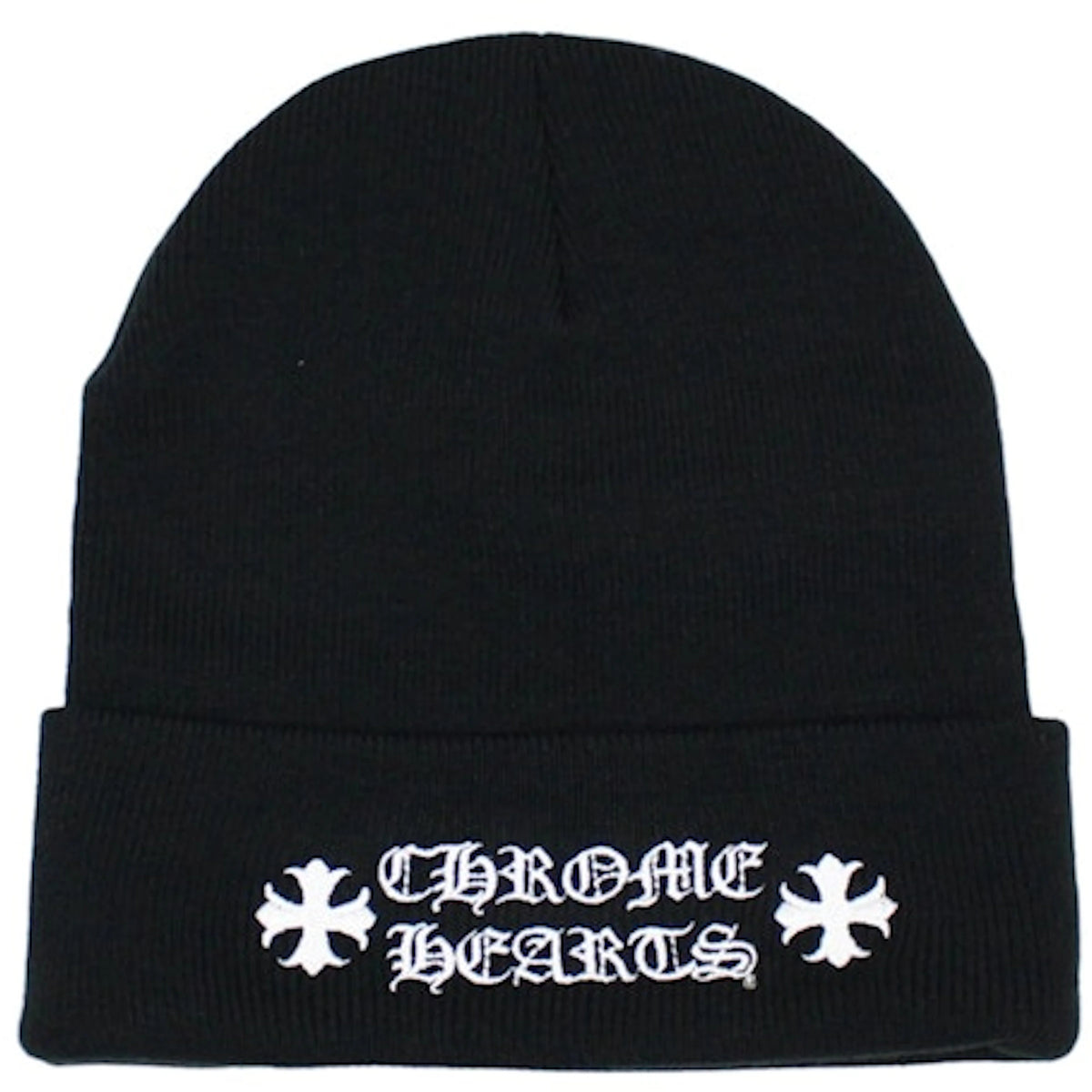 Chrome Hearts Logo Beanie Black